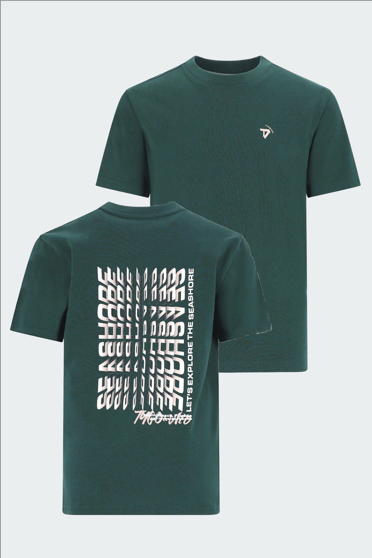 TYGO&vito T-shirt Dolan Dark Green
