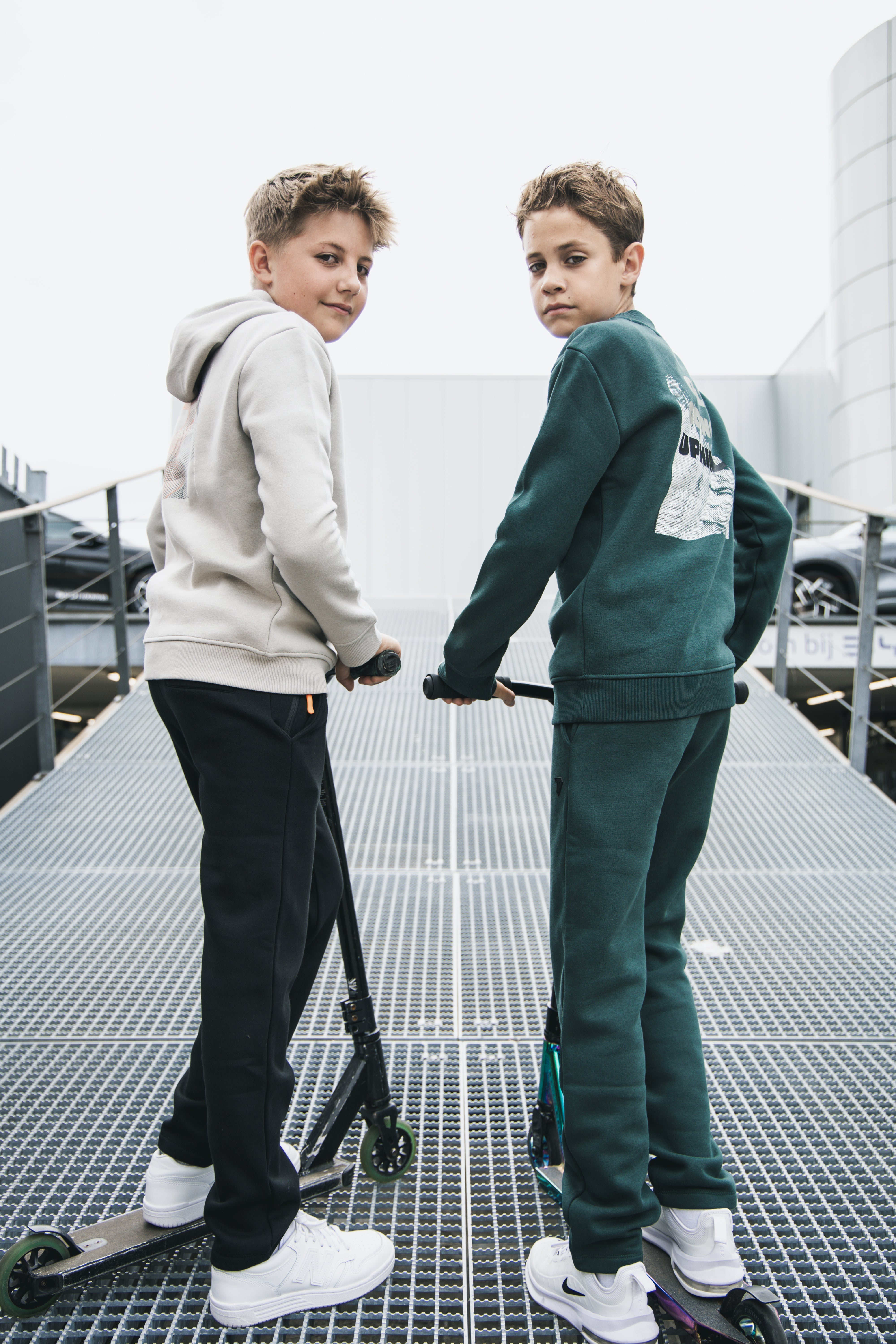 TYGO&vito Joggingbroek Jax Donkergroen
