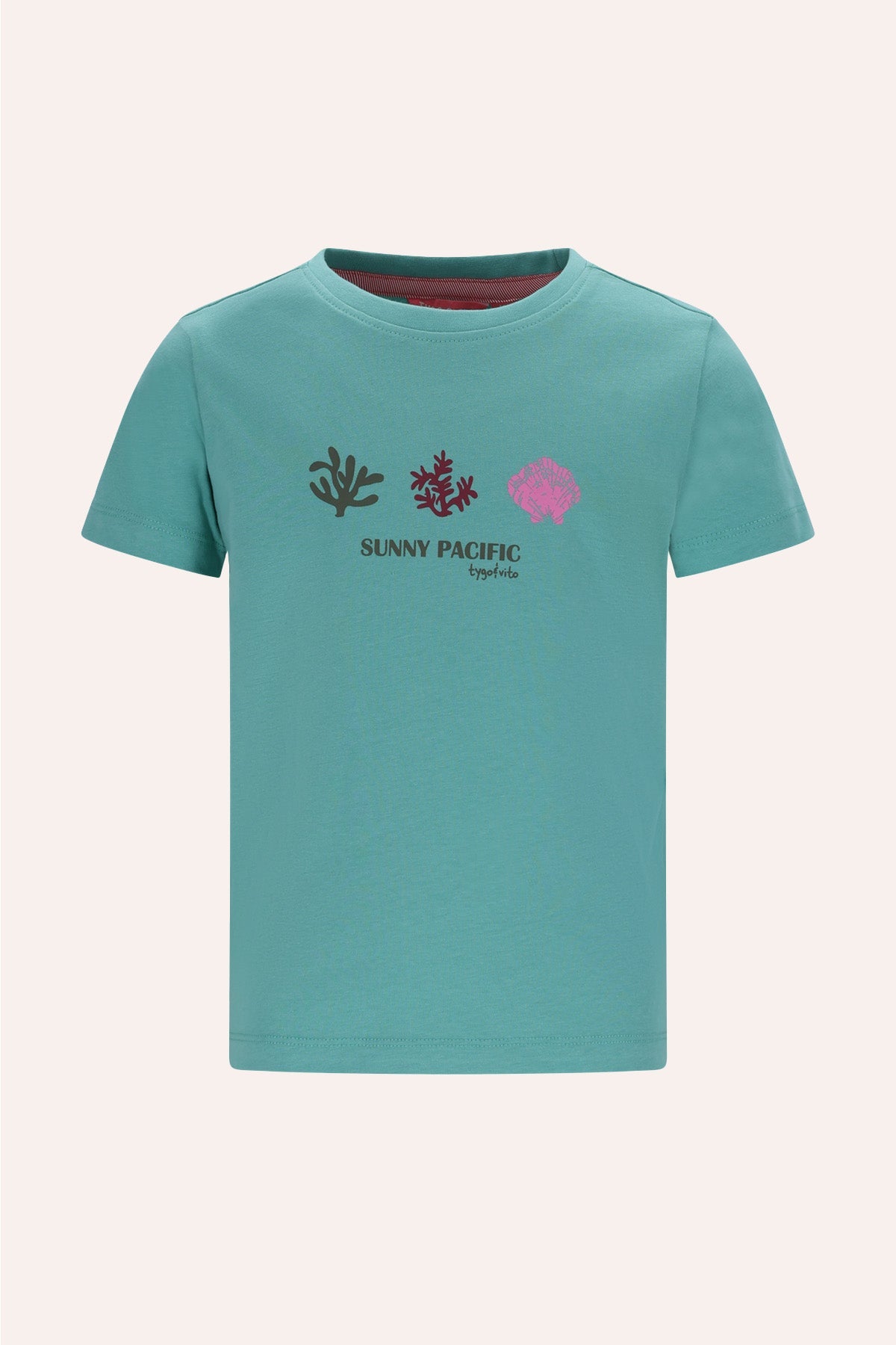 TYGO&vito T-shirt Tara Blauwgroen