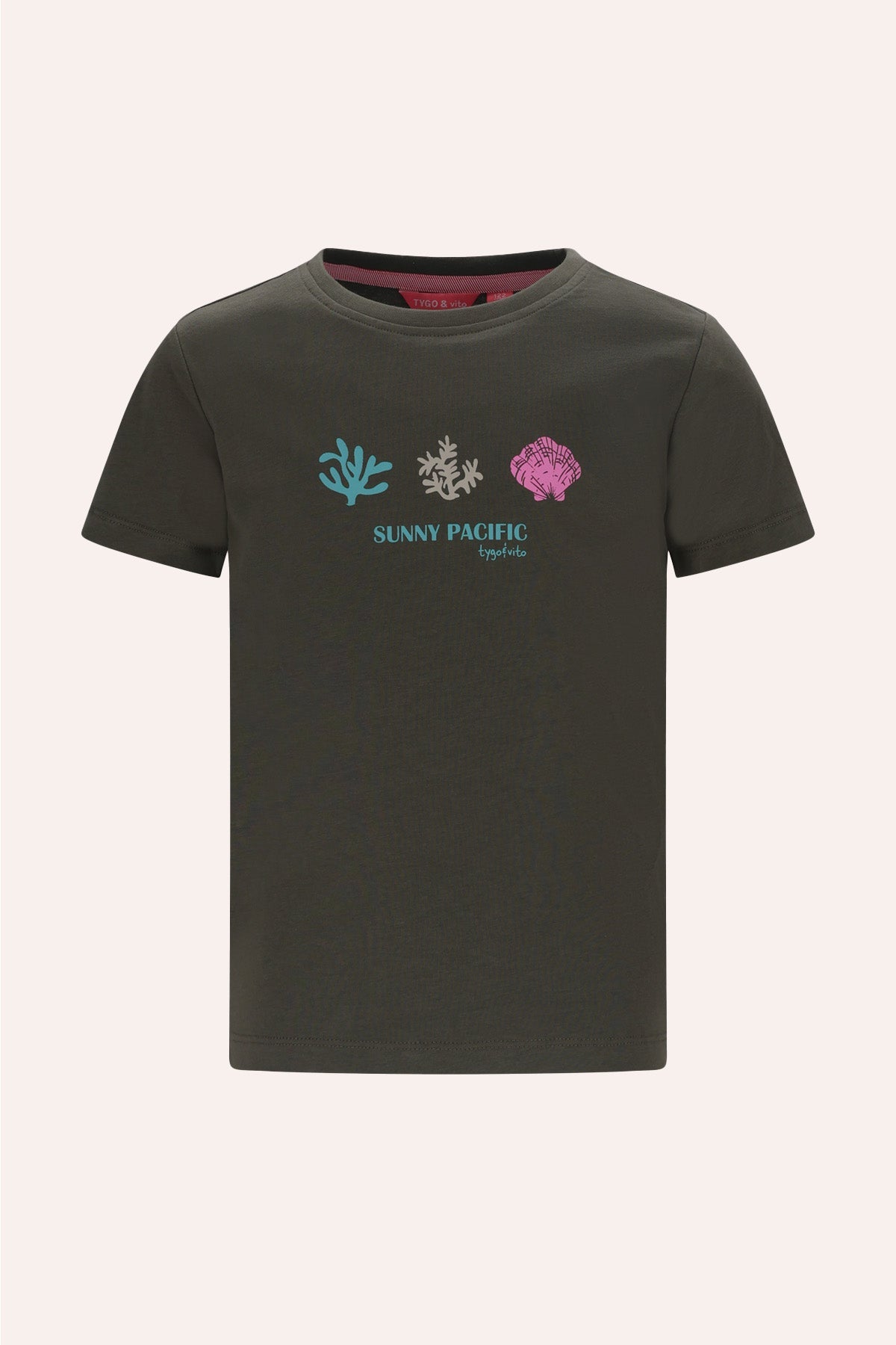 TYGO&vito T-shirt Tara Olijfgroen