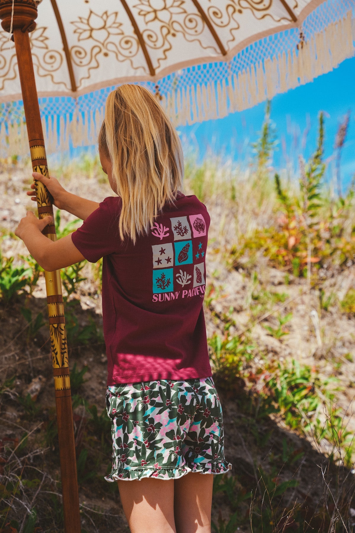 TYGO&vito T-shirt Tess Donker Rood