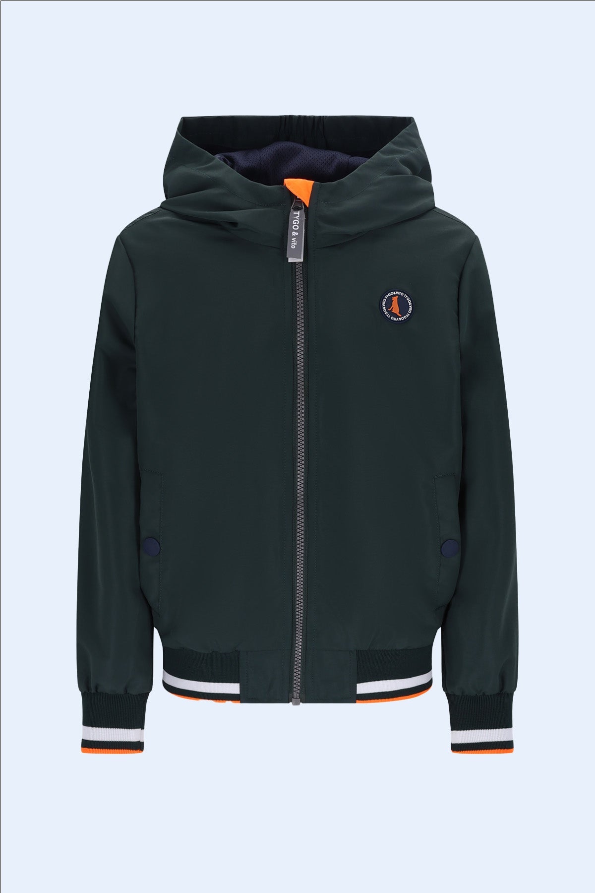 TYGO&vito Jas Jenoah Donkergroen