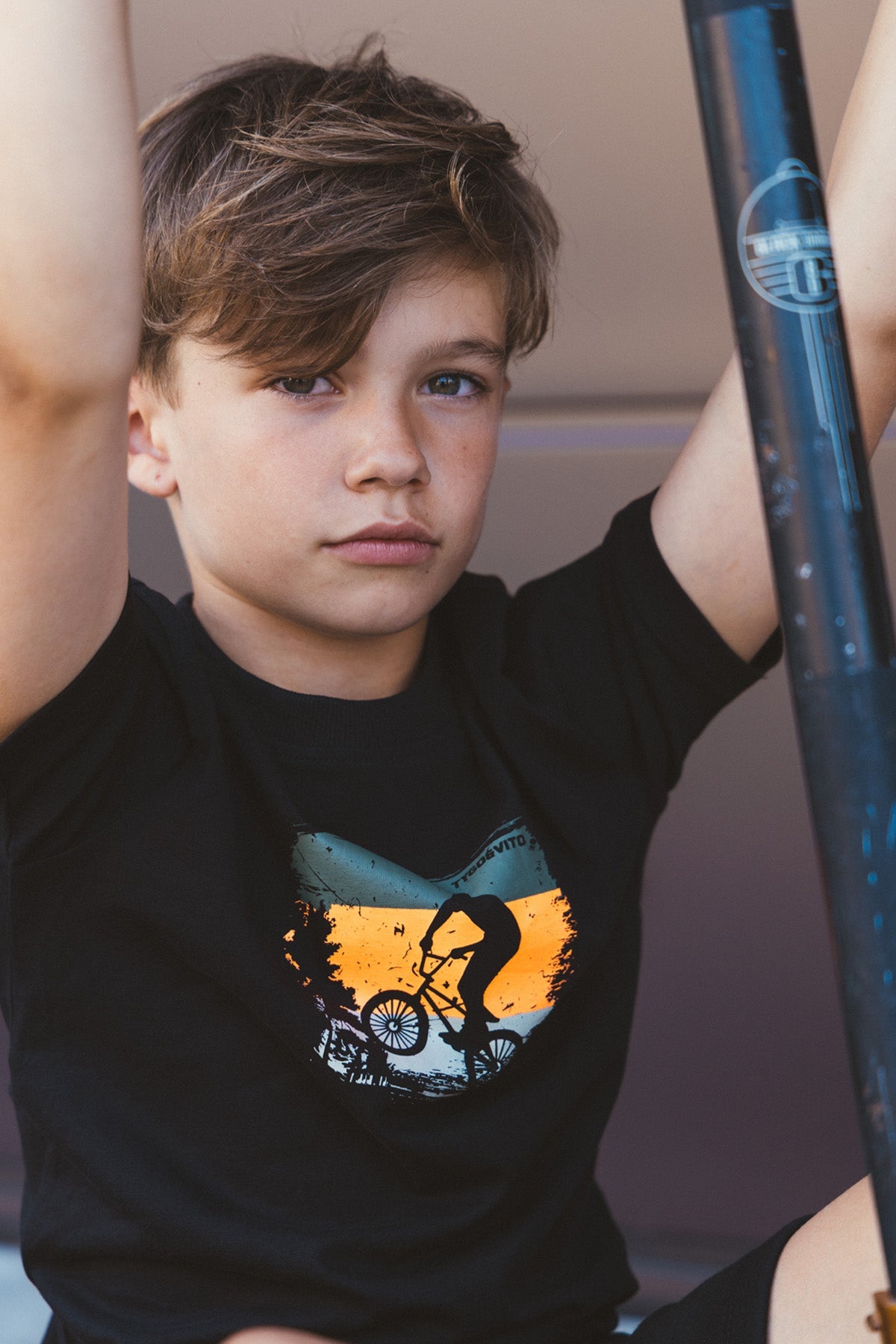 TYGO&vito T-shirt Jaimy Zwart Black