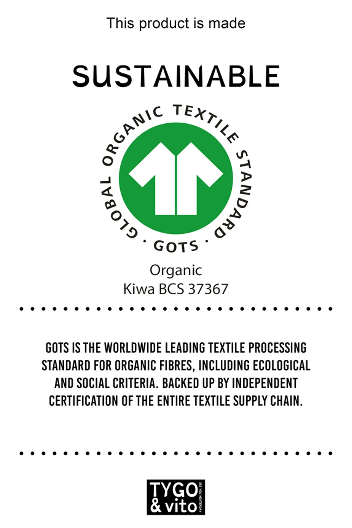 TYGO&vito T-shirt Jaimy Zwart Black