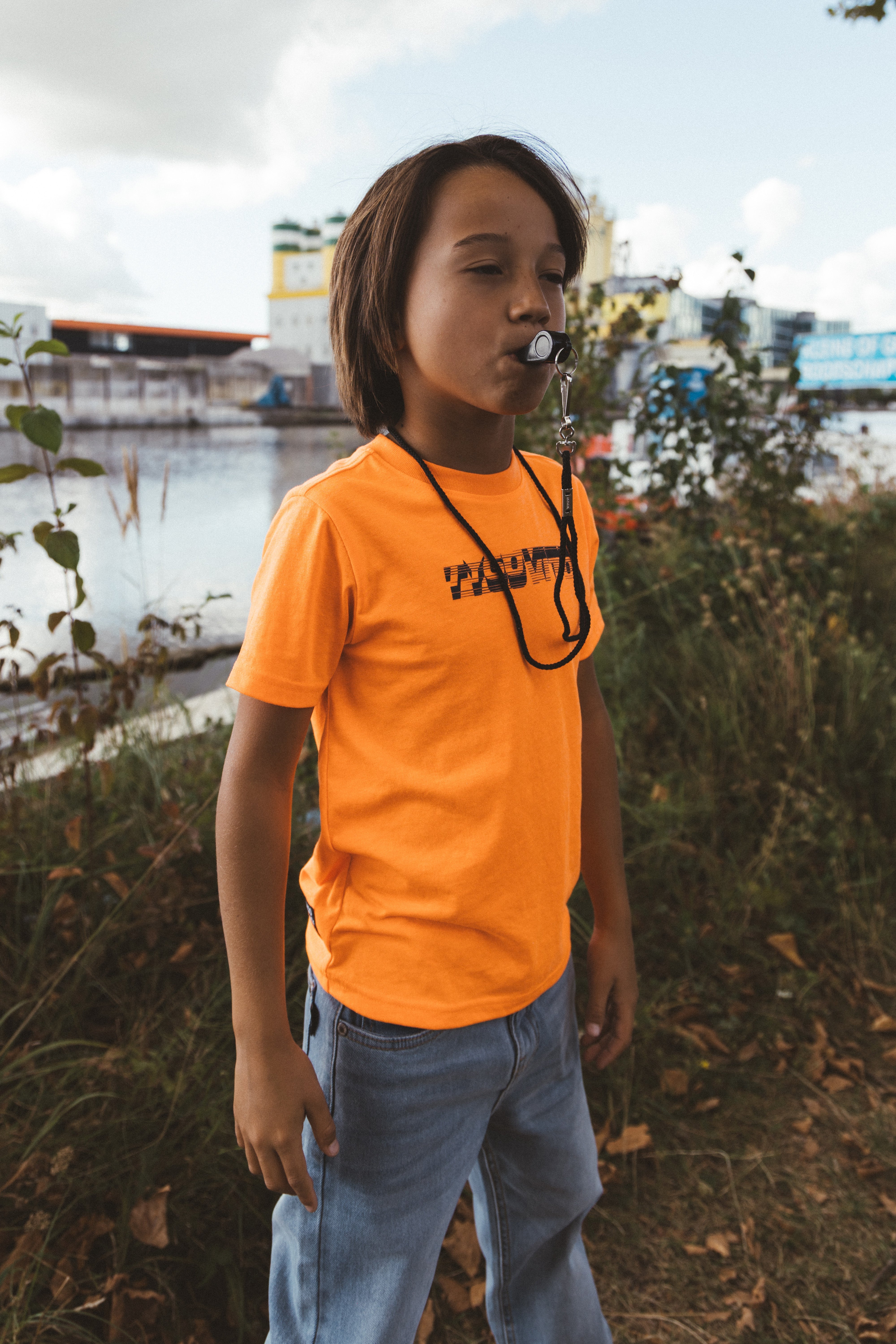 TYGO&vito T-shirt James Oranje