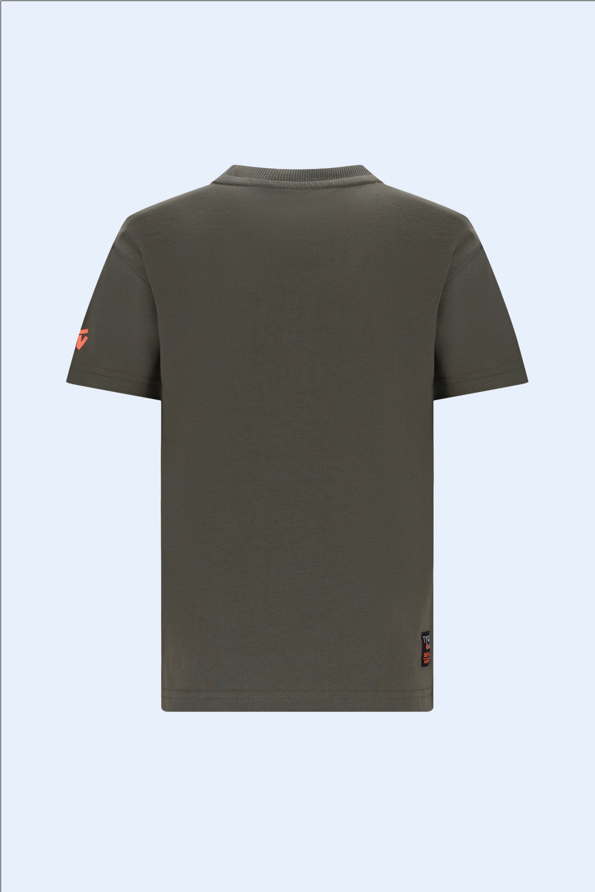 TYGO&vito T-shirt loosefit Trace Olijfgroen