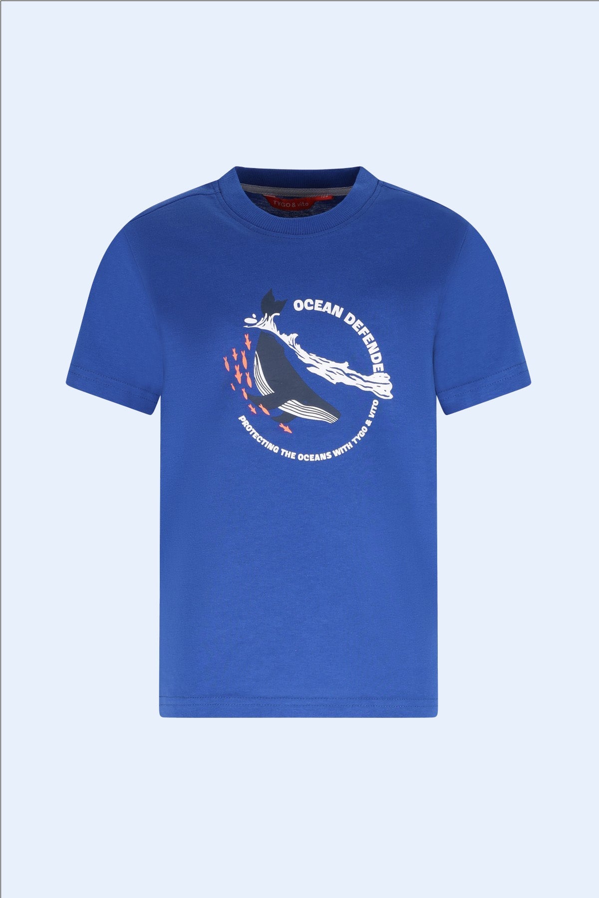 TYGO&vito T-shirt Jaimy Blauw