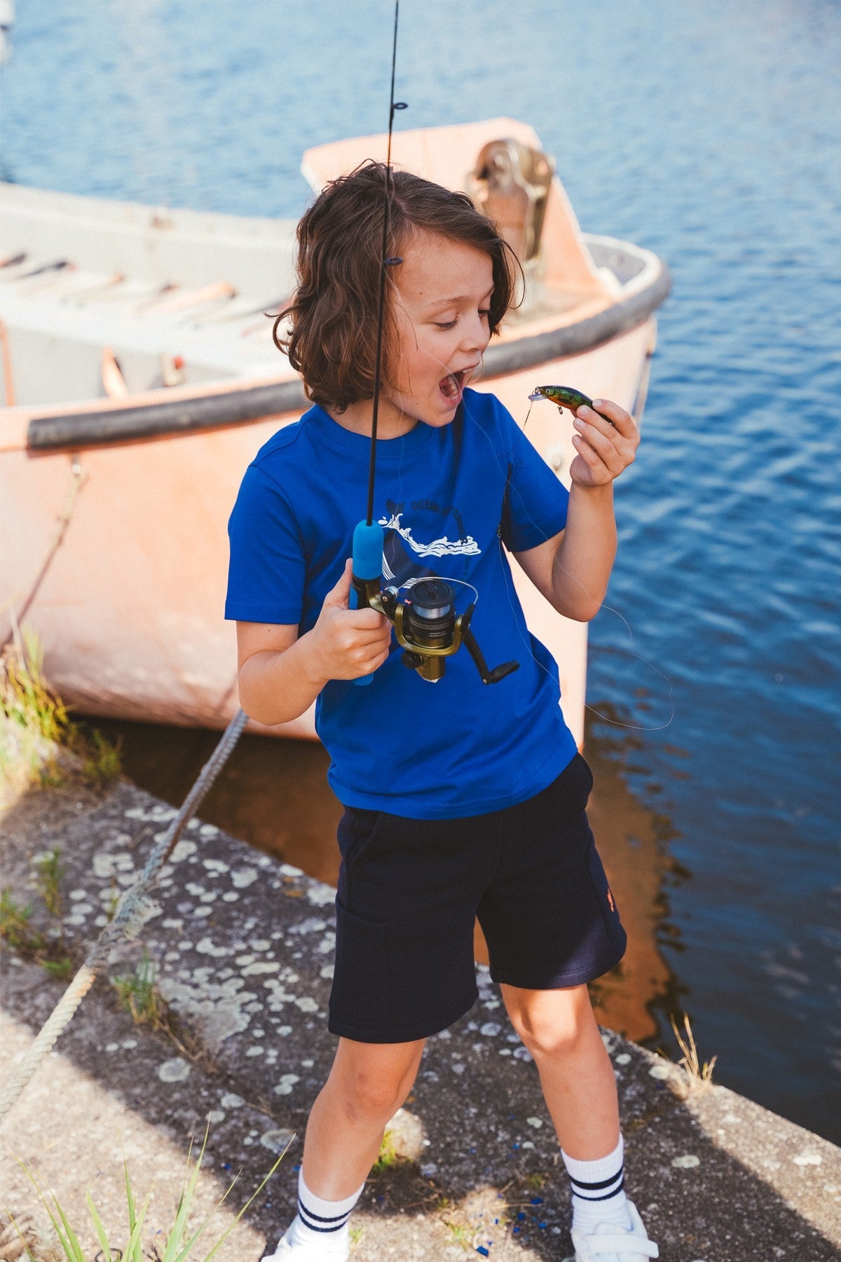 TYGO&vito T-shirt Jaimy Blauw