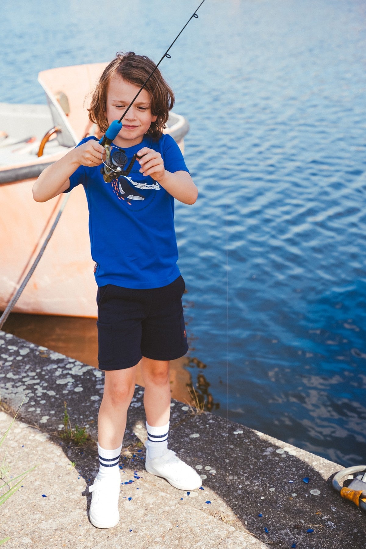 TYGO&vito T-shirt Jaimy Blauw