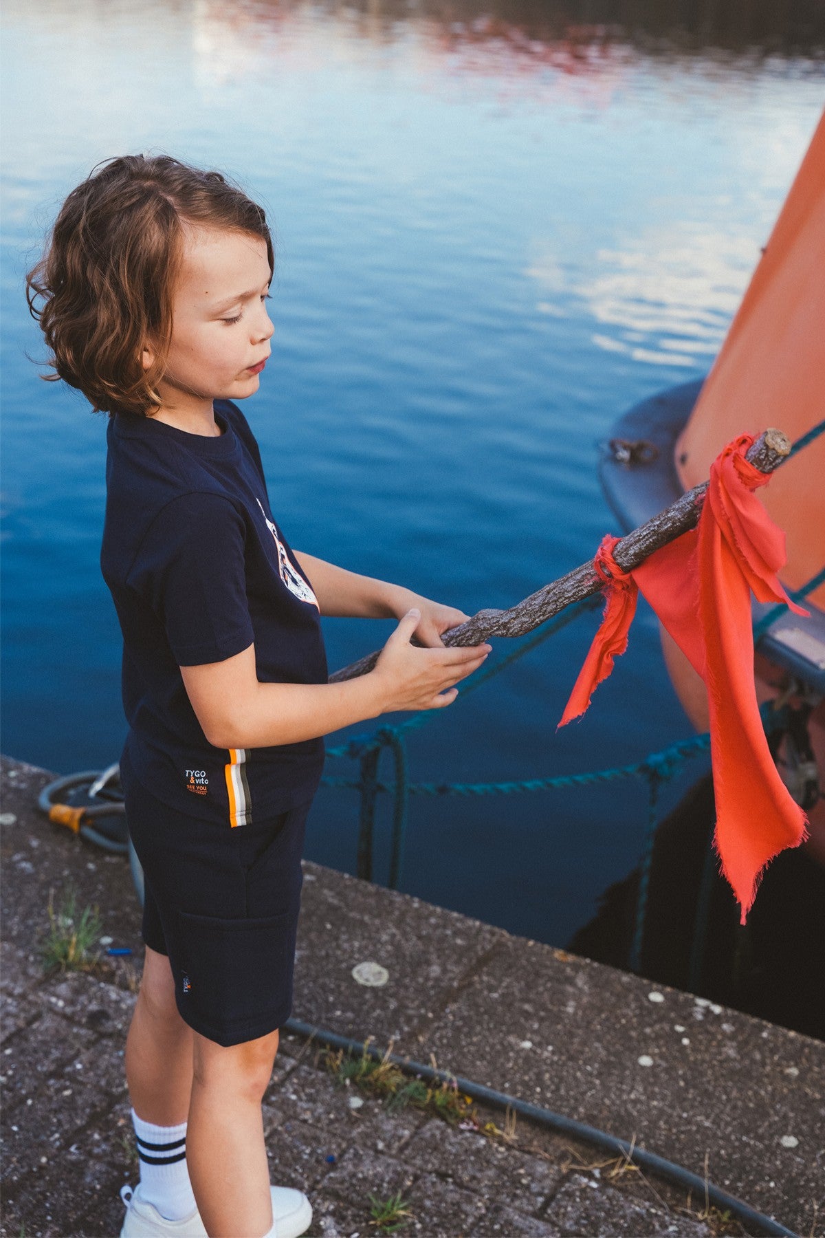 Tygo & Vito T-Shirt Wessel Navy