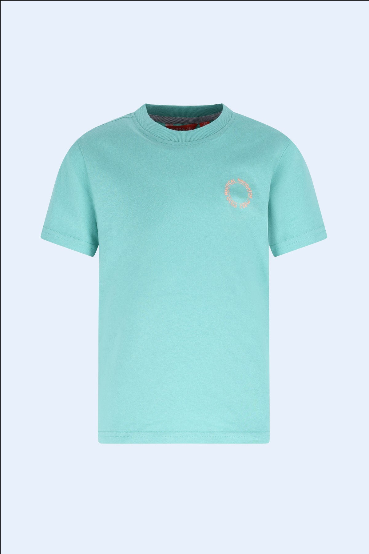 TYGO&vito T-shirt Dylan Blauwgroen