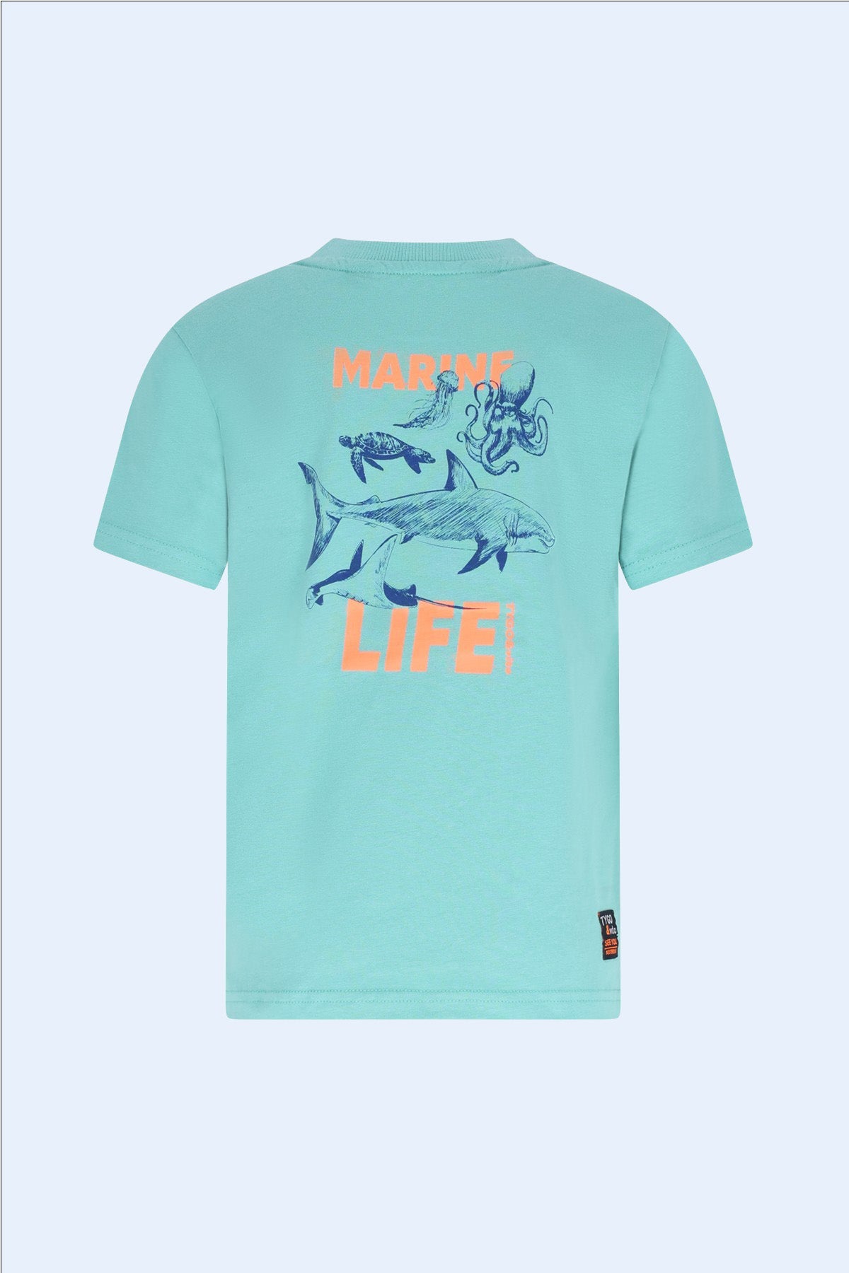 TYGO&vito T-shirt Dylan Blauwgroen