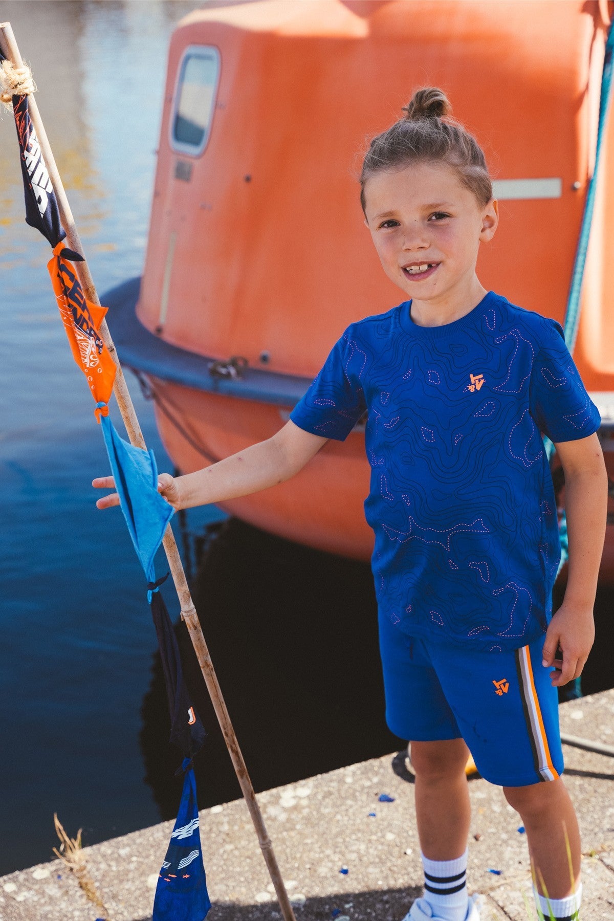 TYGO&vito T-shirt Thijs Blauw