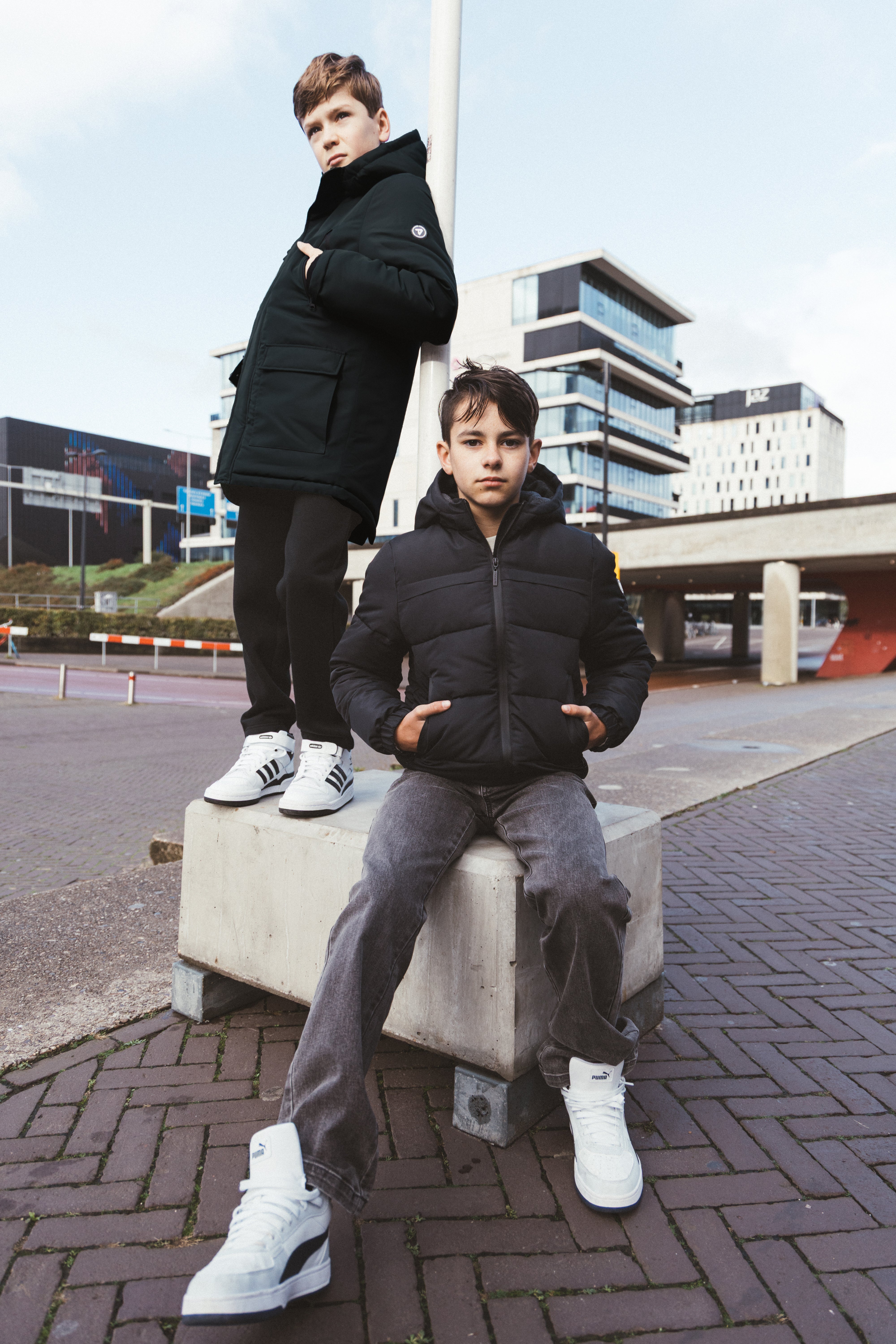 TYGO&vito Jas Bart Zwart Black