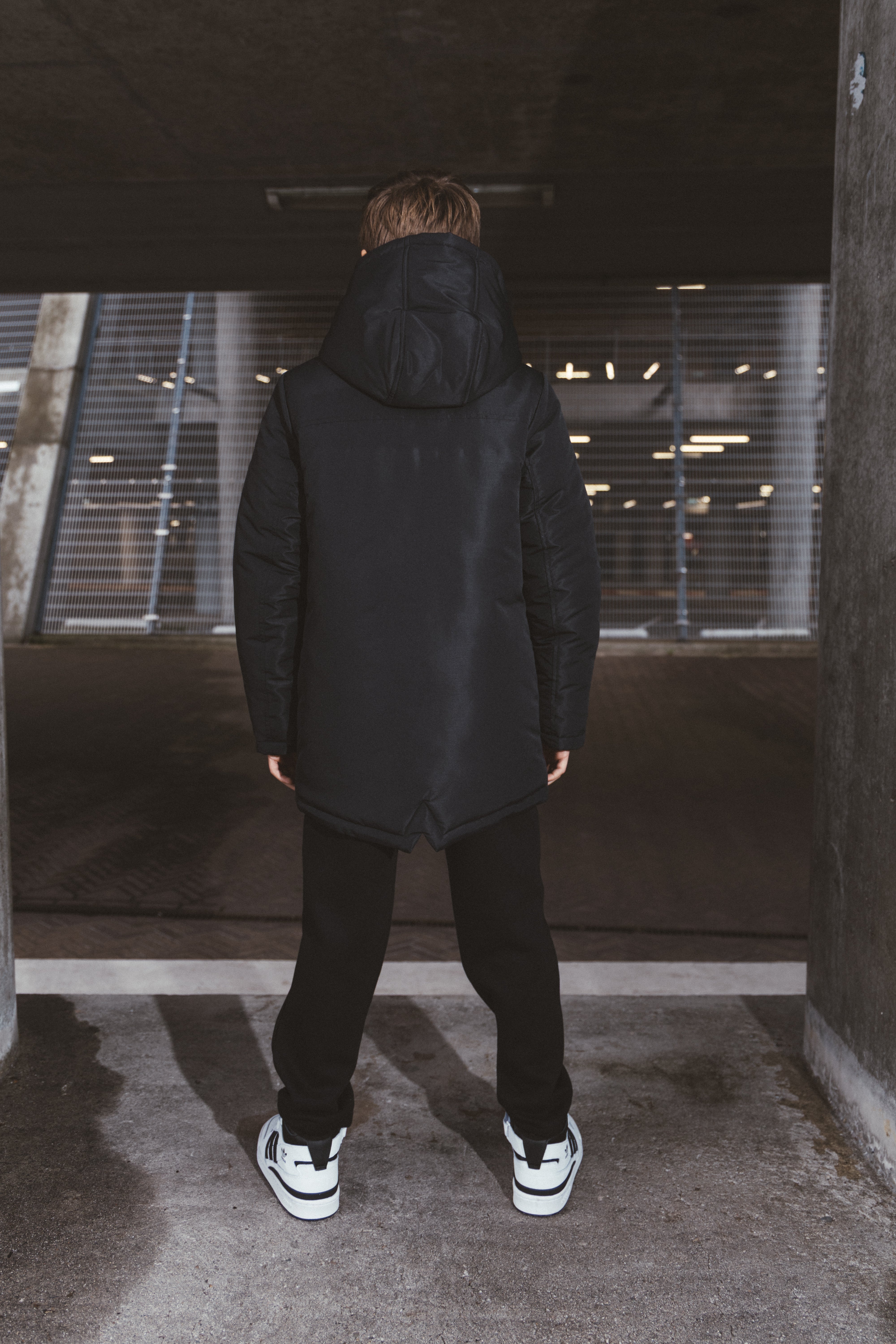 TYGO&vito Parka Bor Zwart Black