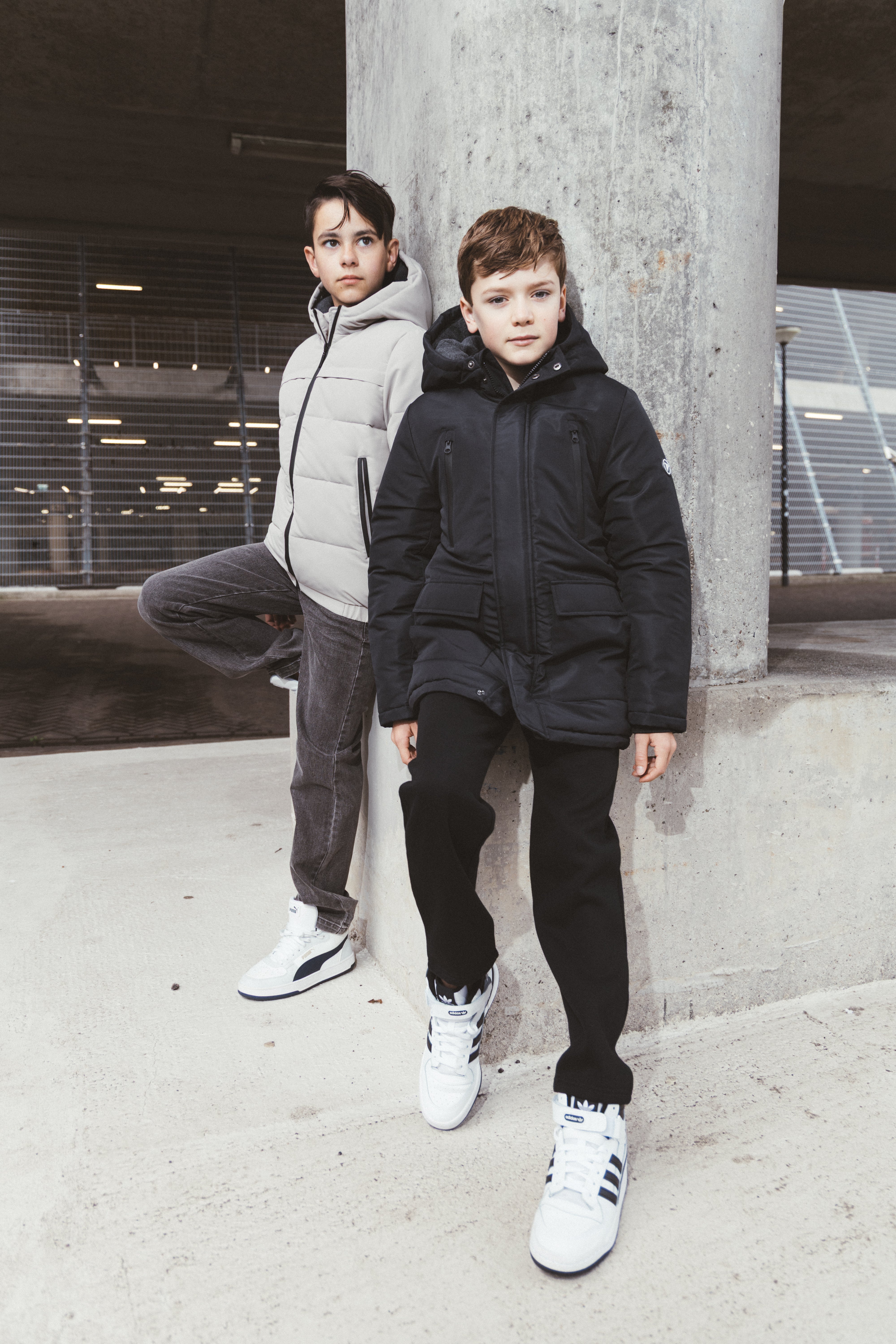TYGO&vito Parka Bor Zwart Black