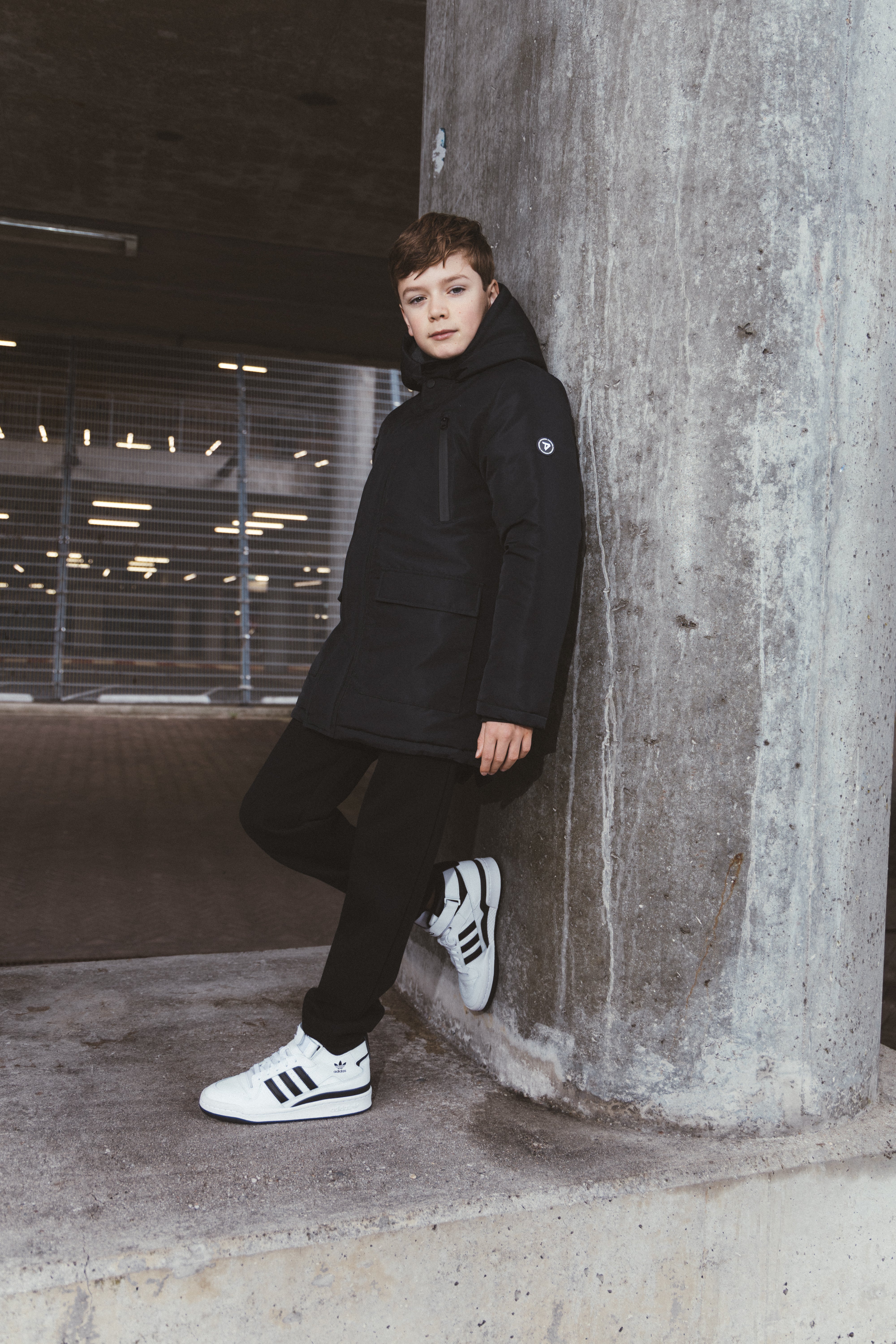 TYGO&vito Parka Bor Zwart Black