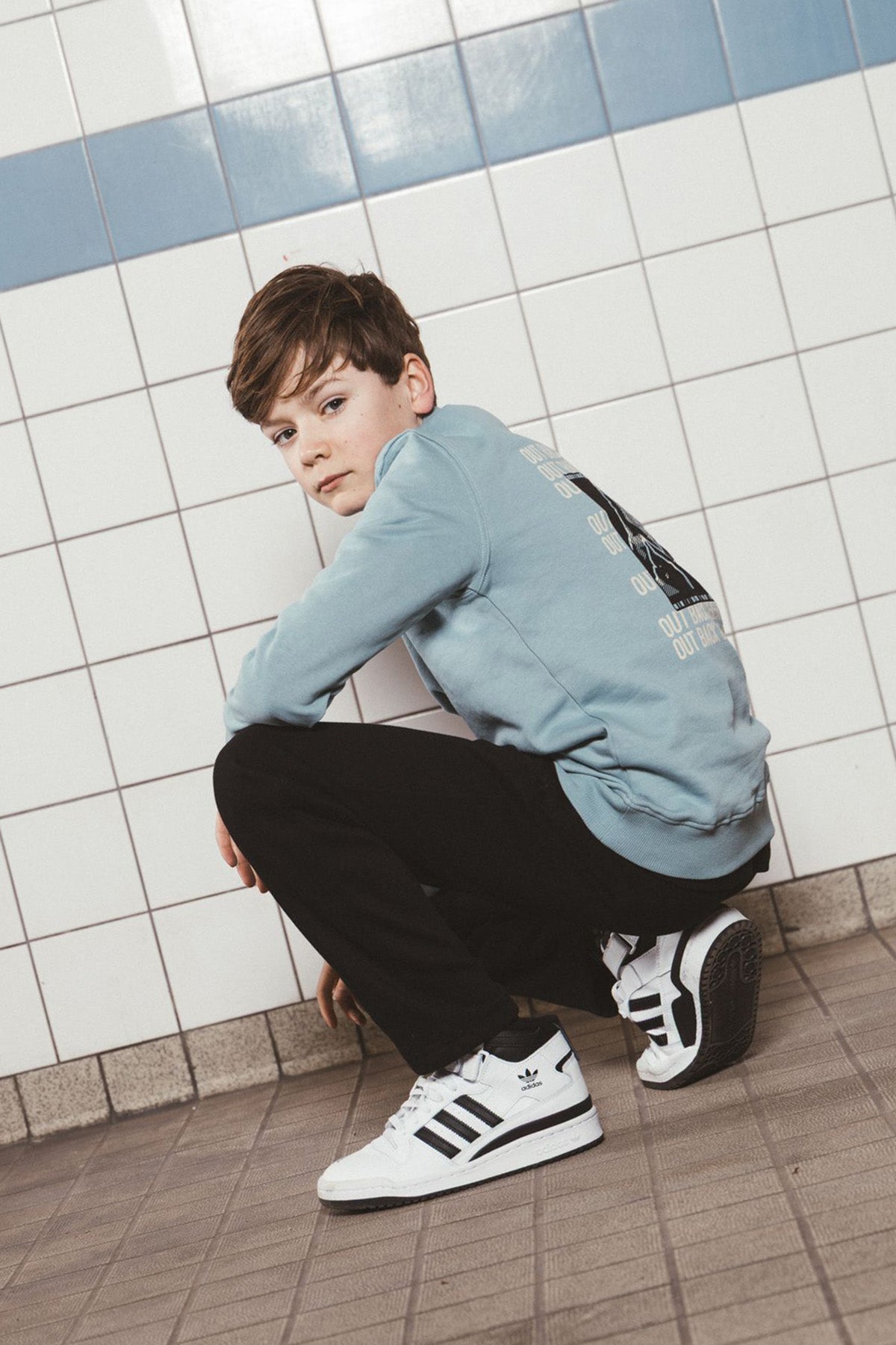 TYGO&vito Sweater Nate Blauwgrijs