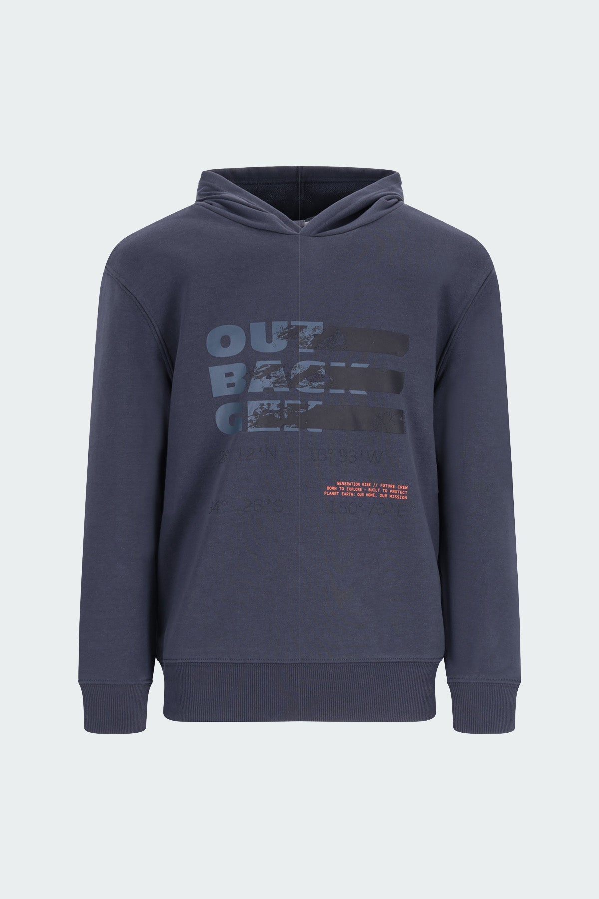 TYGO&vito Hoodie Niall oversized fit Donkergrijs