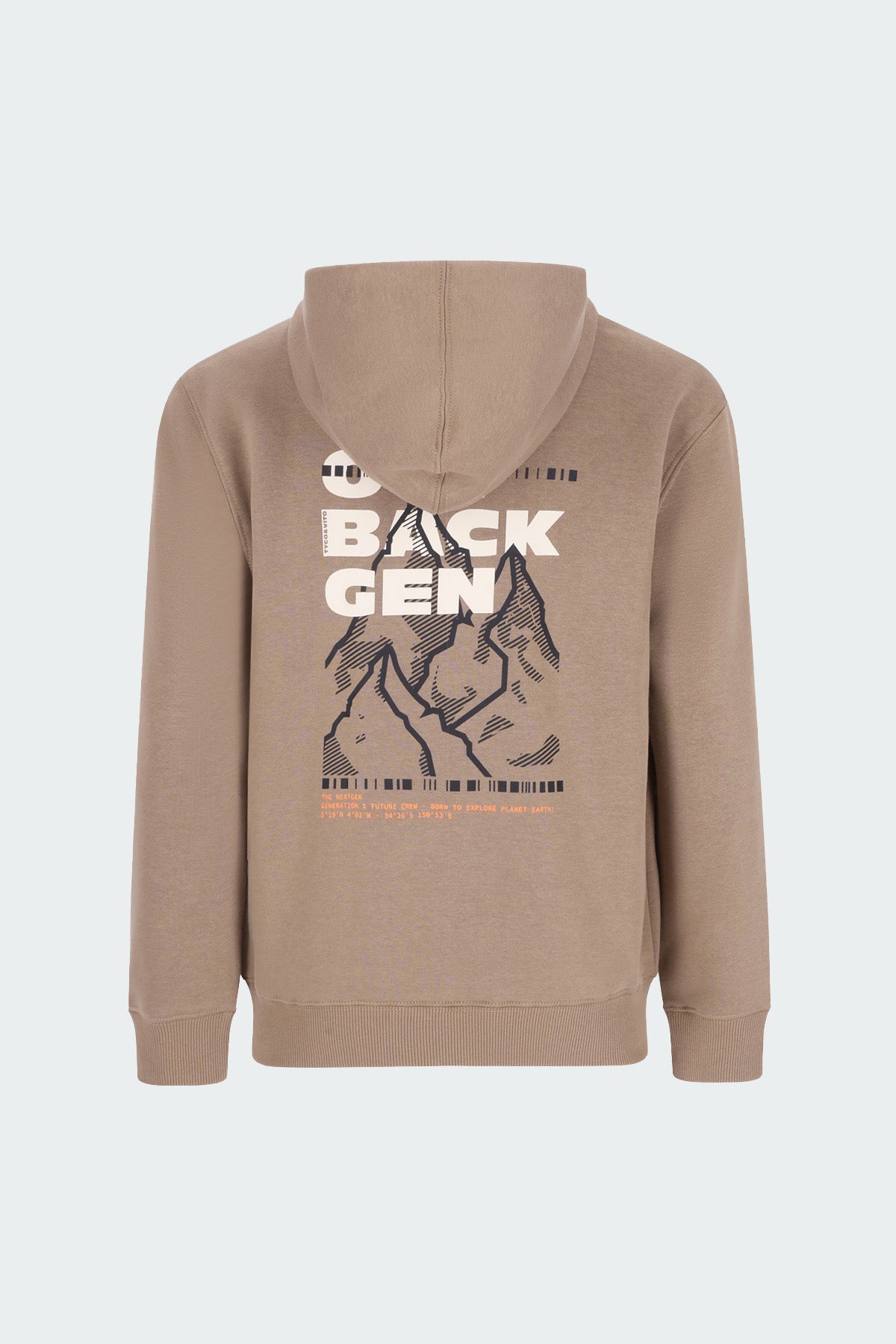 TYGO&vito Hoodie Nigel oversized fit Beige