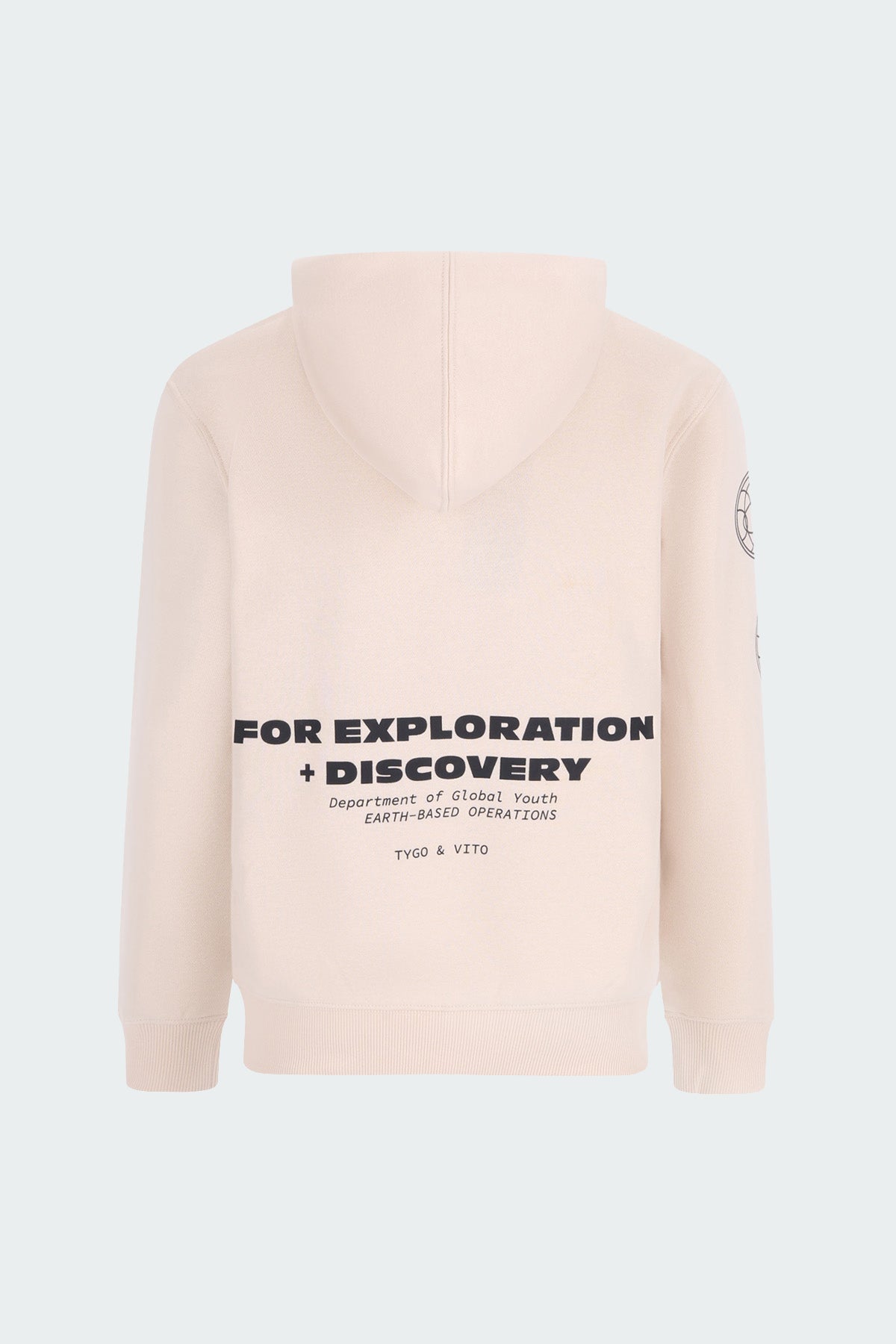 TYGO&vito Hoodie Nigel oversized fit Off-White