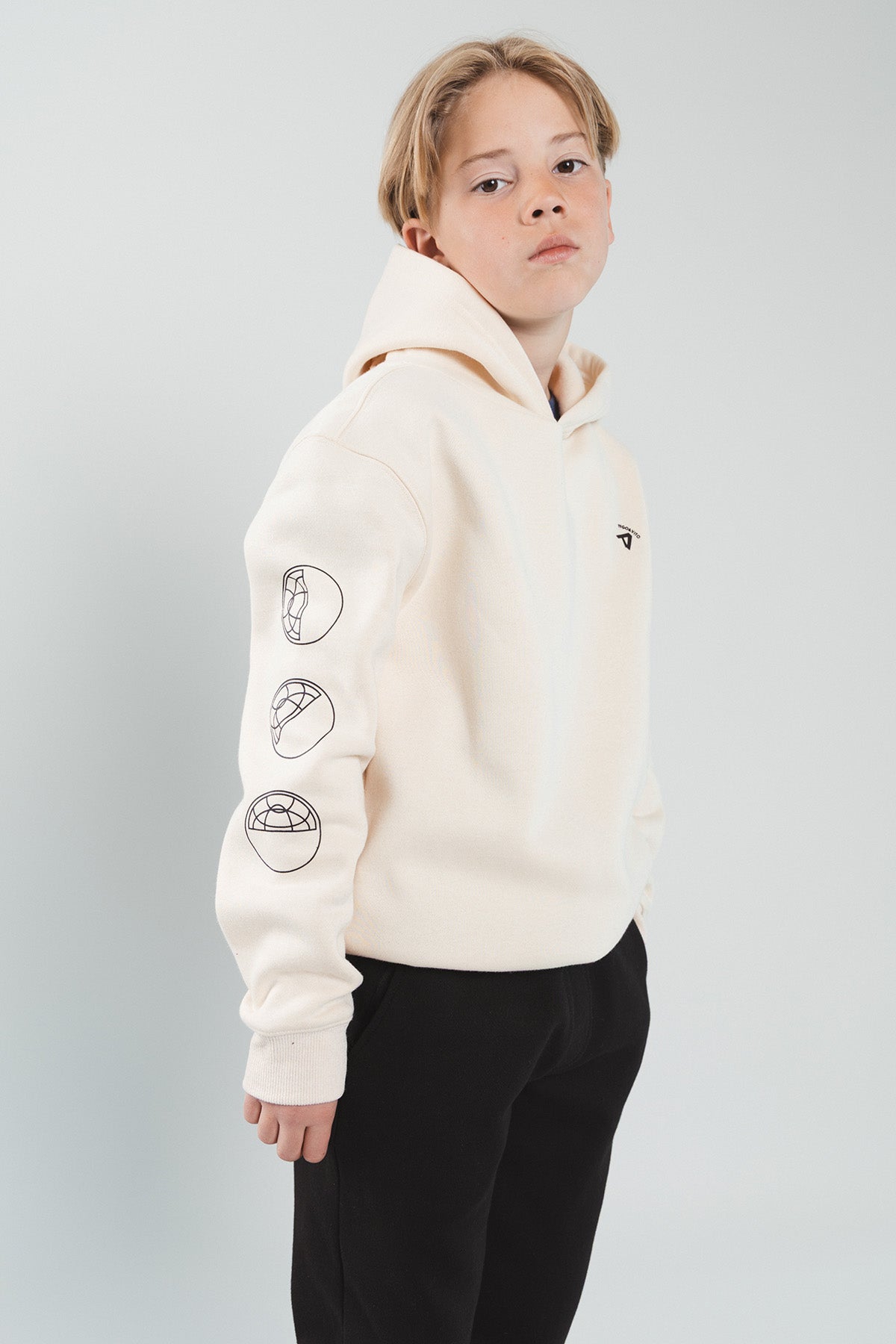TYGO&vito Hoodie Nigel oversized fit Off-White