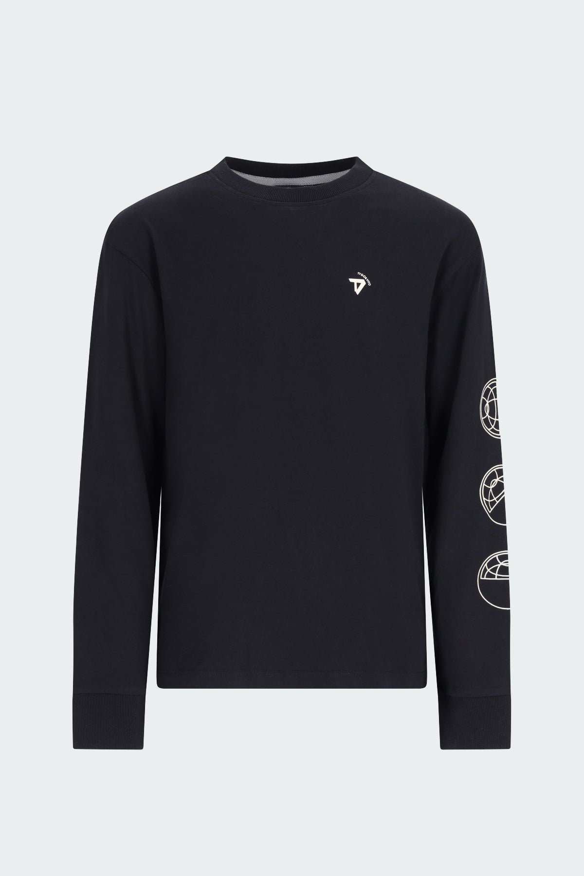TYGO&vito Longsleeve Nox Oversized fit Zwart