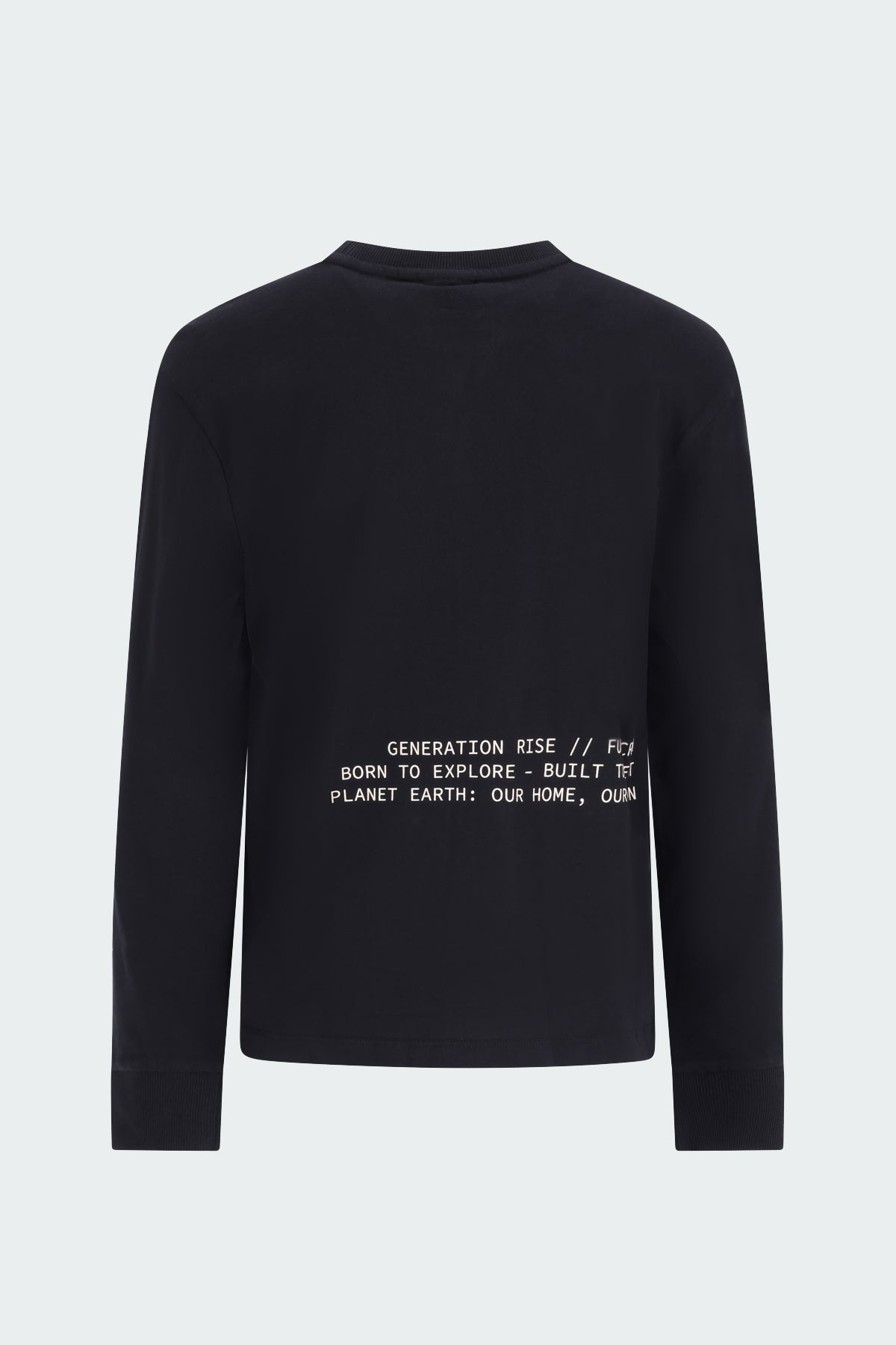 TYGO&vito Longsleeve Nox Oversized fit Zwart