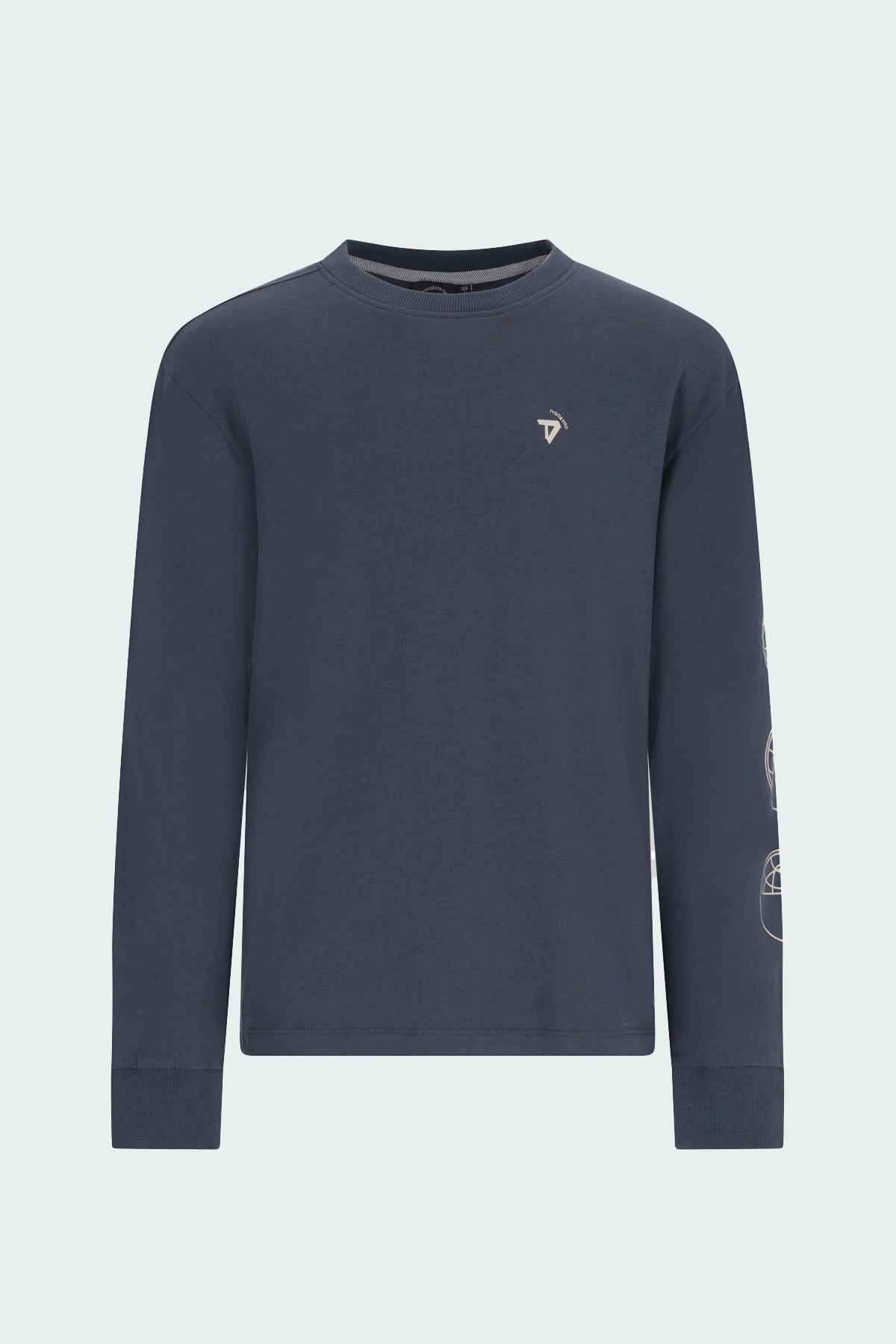 TYGO&vito Longsleeve Nox Oversized fit Donkergrijs