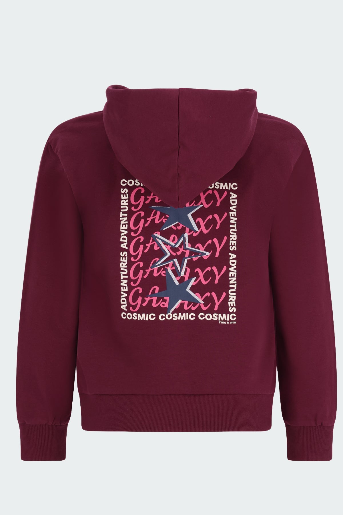 TYGO&vito Hoodie Selma Wijnrood
