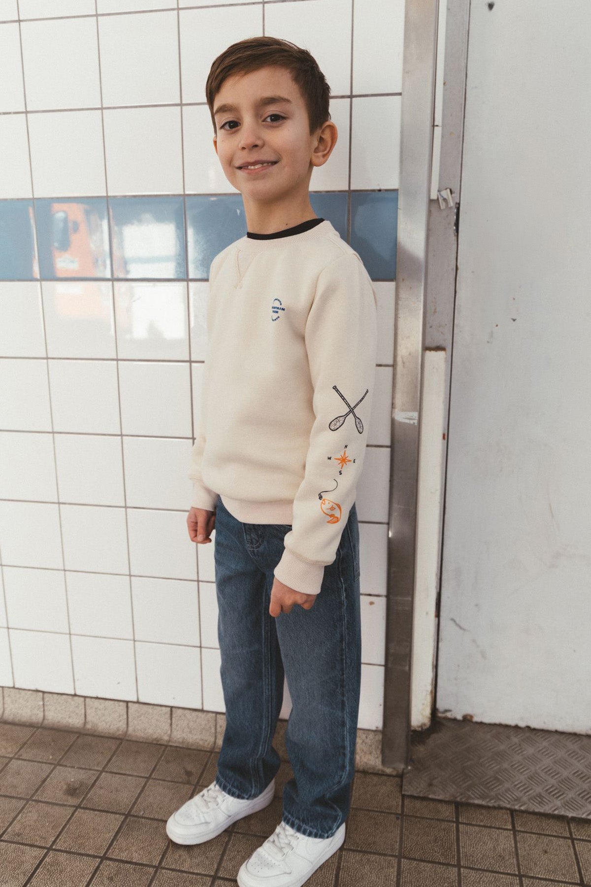 TYGO&vito Sweater Sven Off-White