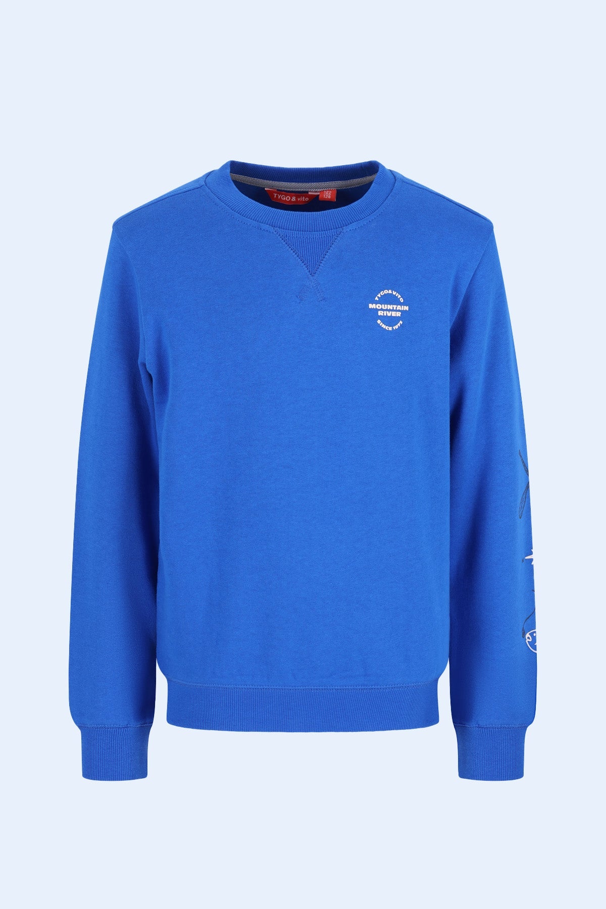 TYGO&vito Sweater Sven Blauw
