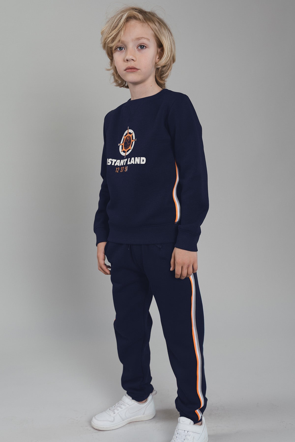 TYGO&vito Sweater Sten Donkerblauw