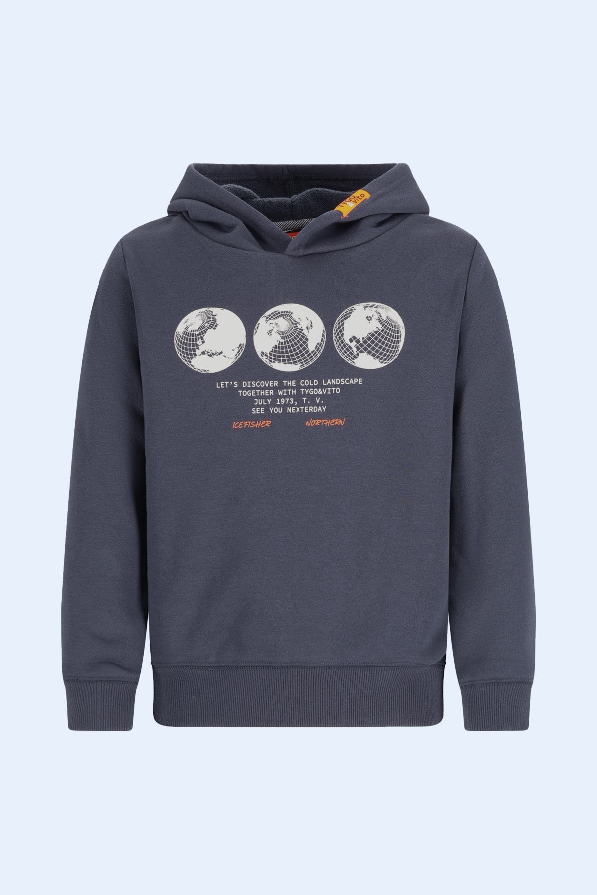 TYGO&vito Hoodie Henk Donkergrijs