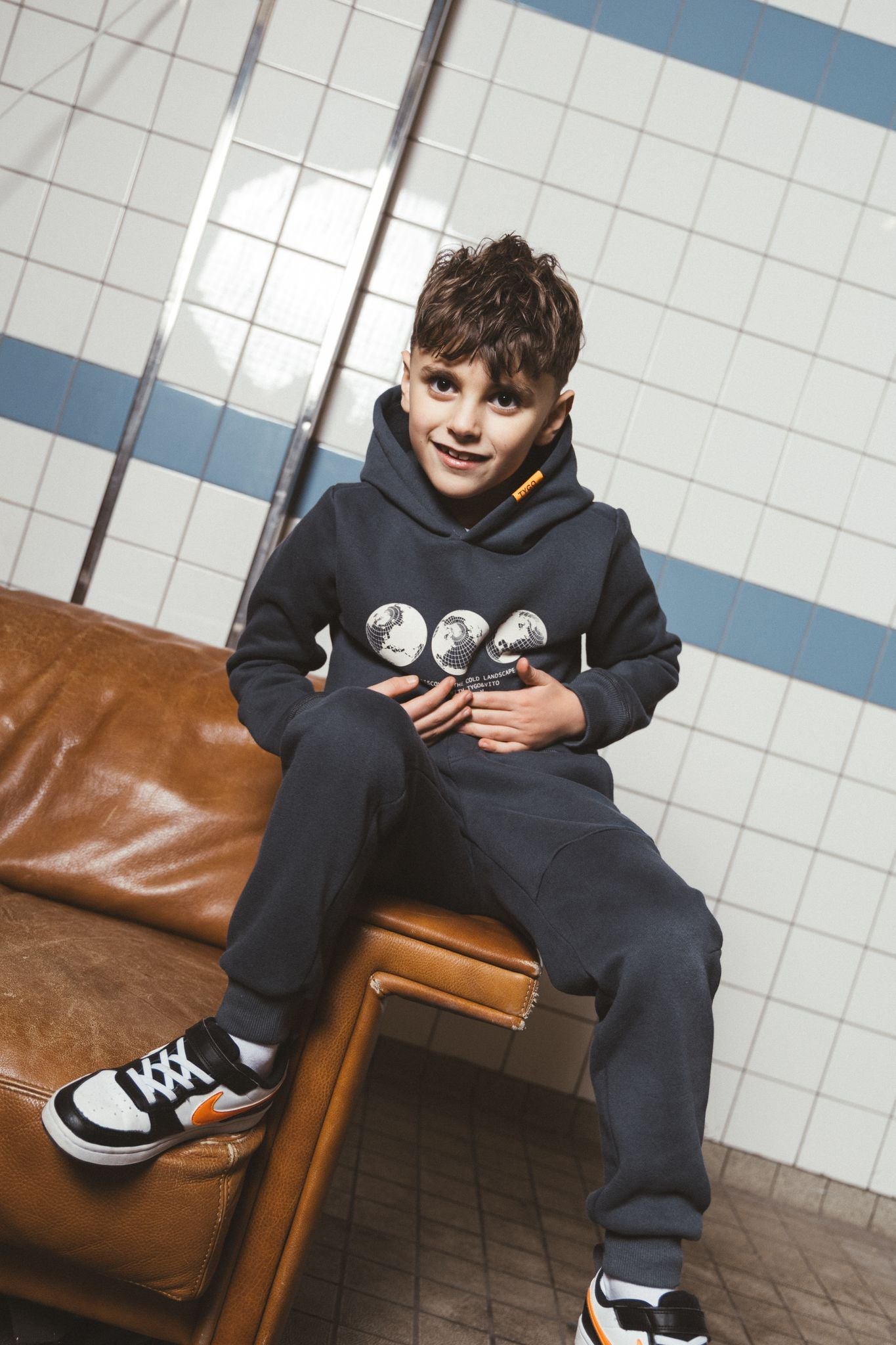 TYGO&vito Hoodie Henk Donkergrijs