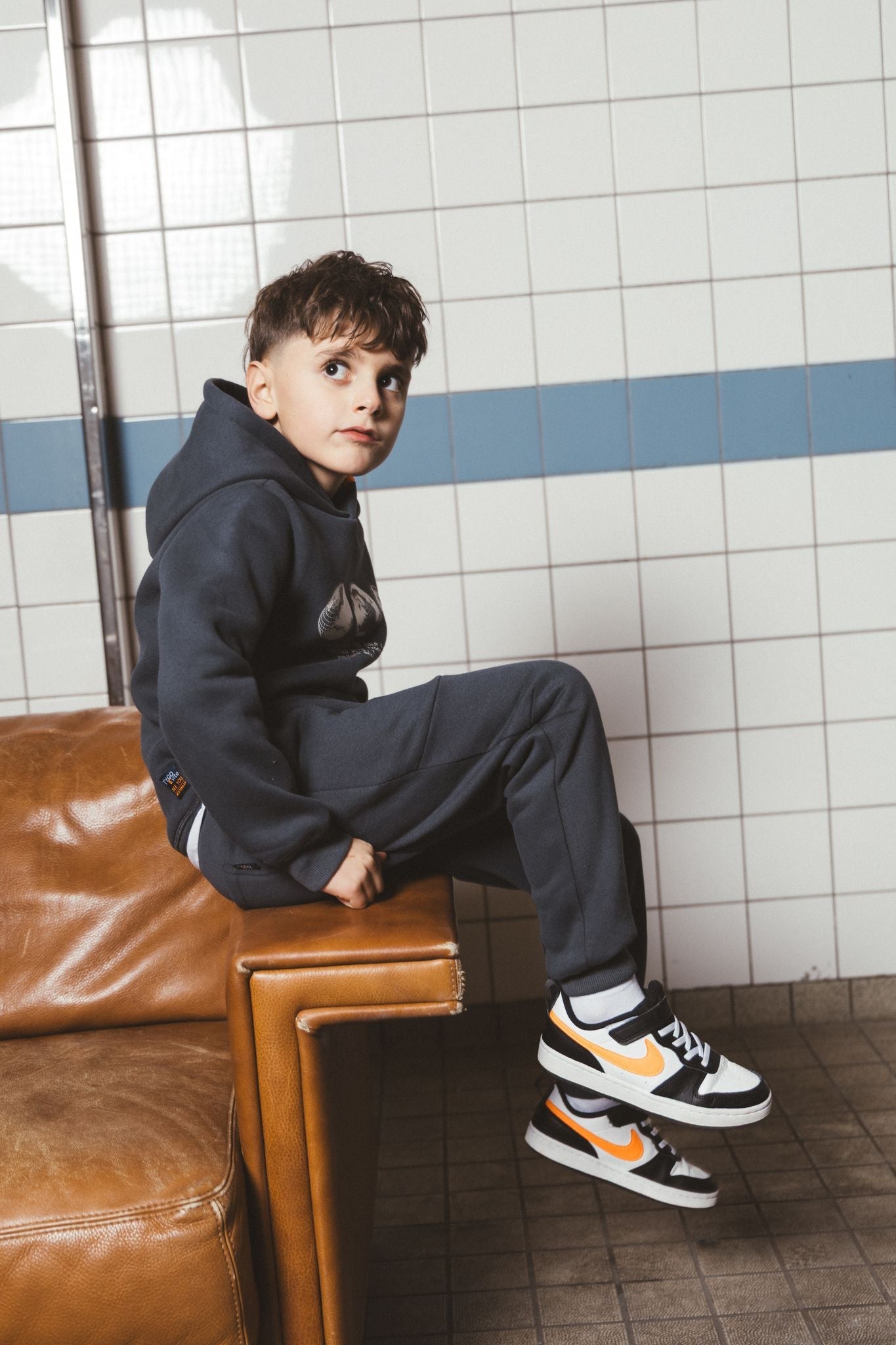 TYGO&vito Hoodie Henk Donkergrijs