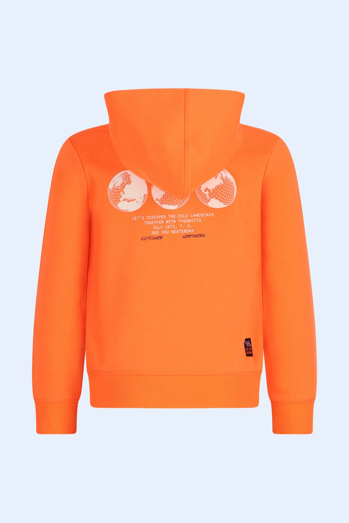 TYGO&vito Hoodie Hank Neon Oranje Orange