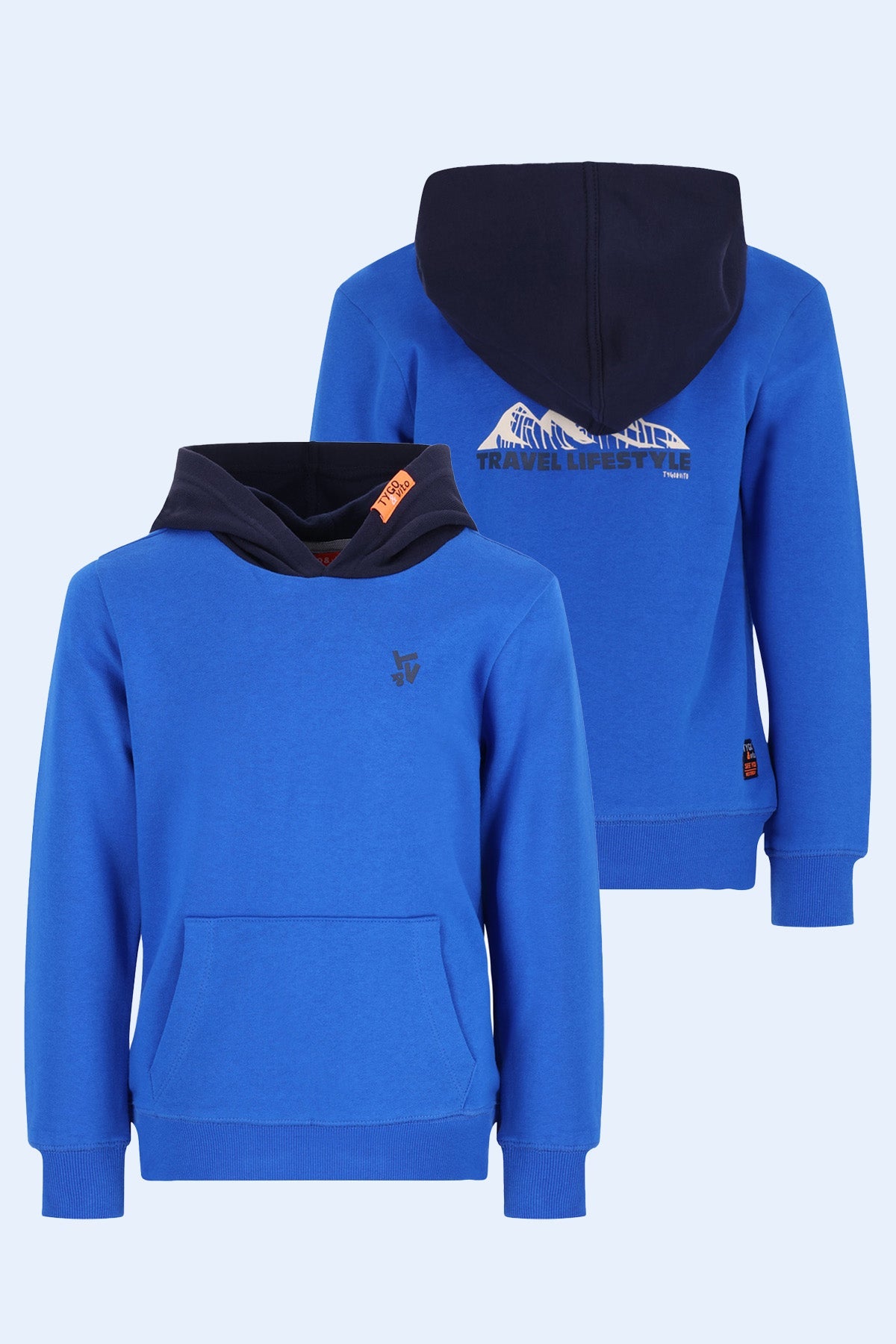 TYGO&vito Hoodie Hunk Blauw
