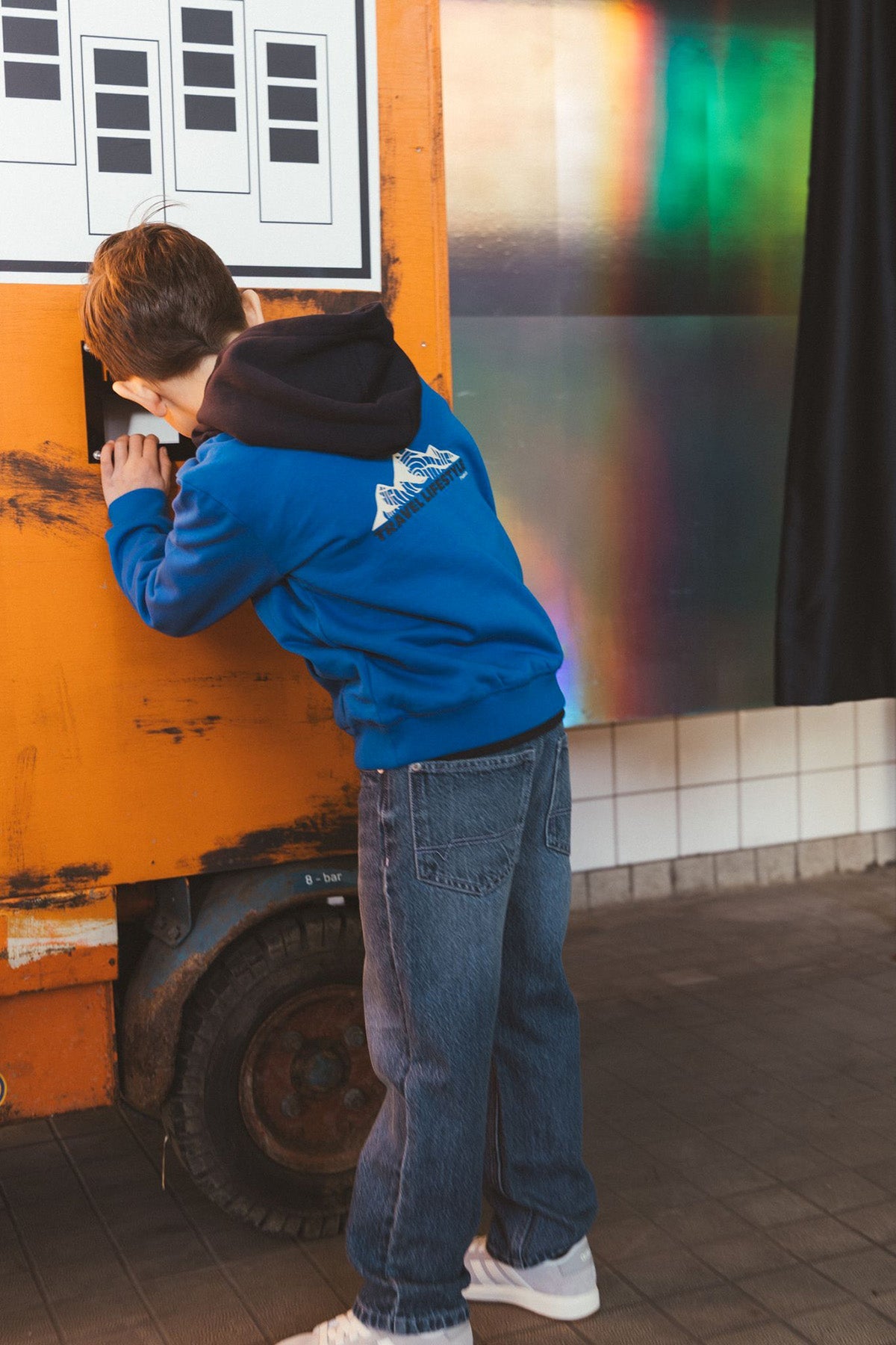 TYGO&vito Hoodie Hunk Blauw