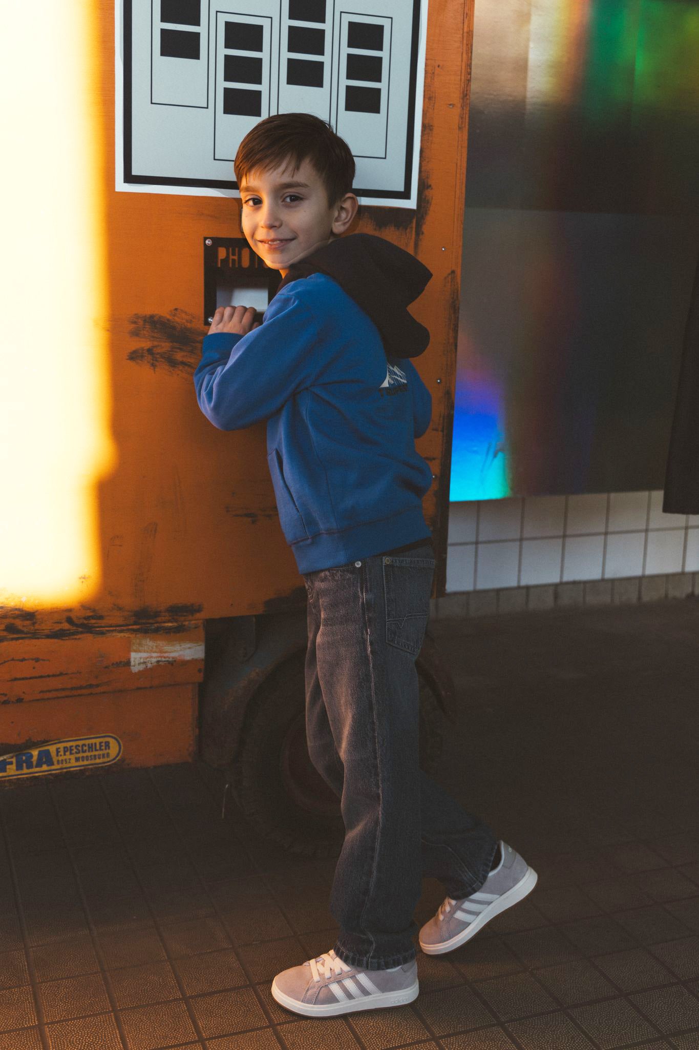 TYGO&vito Hoodie Hunk Blauw