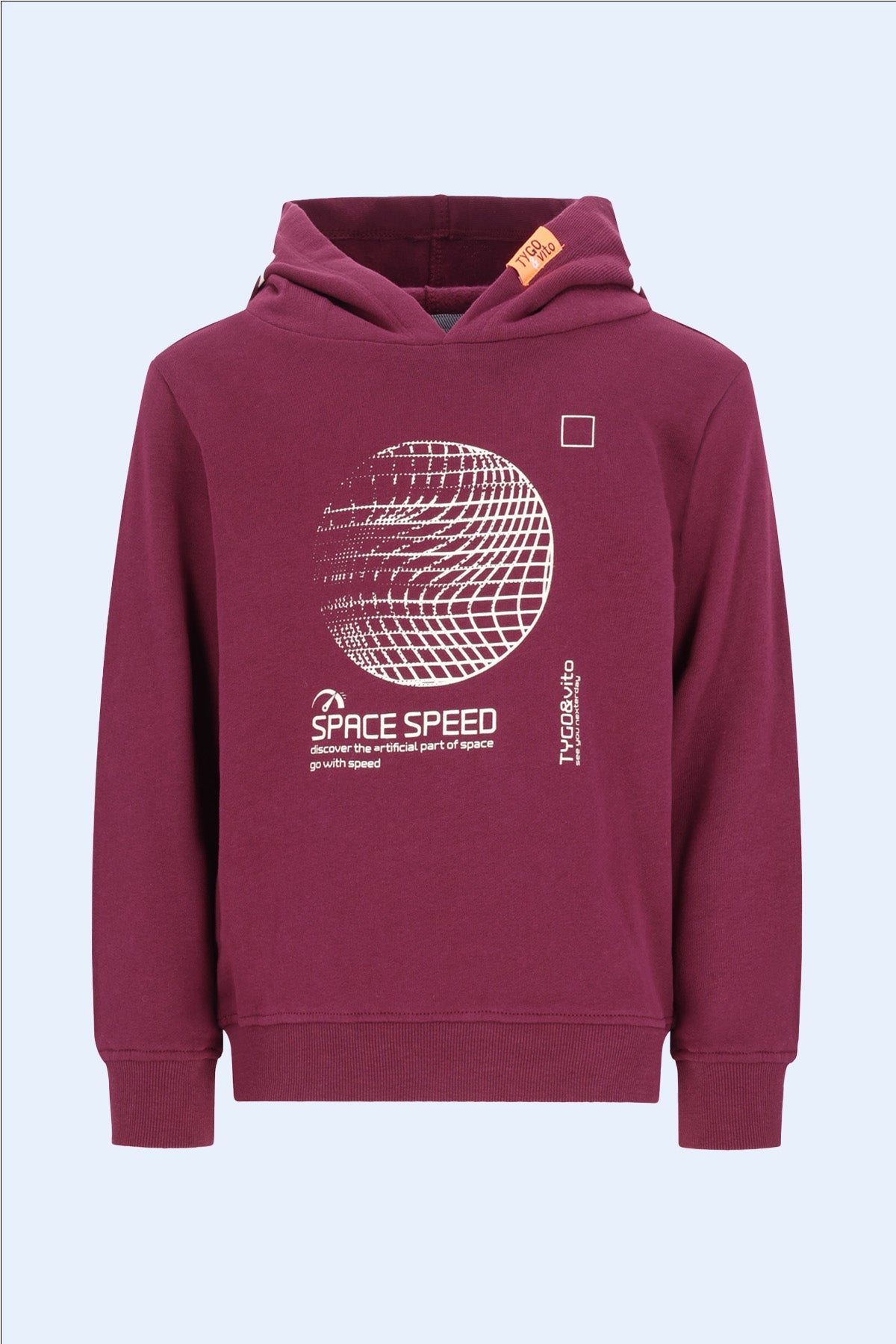 TYGO&vito Hoodie Hobie Wijnrood
