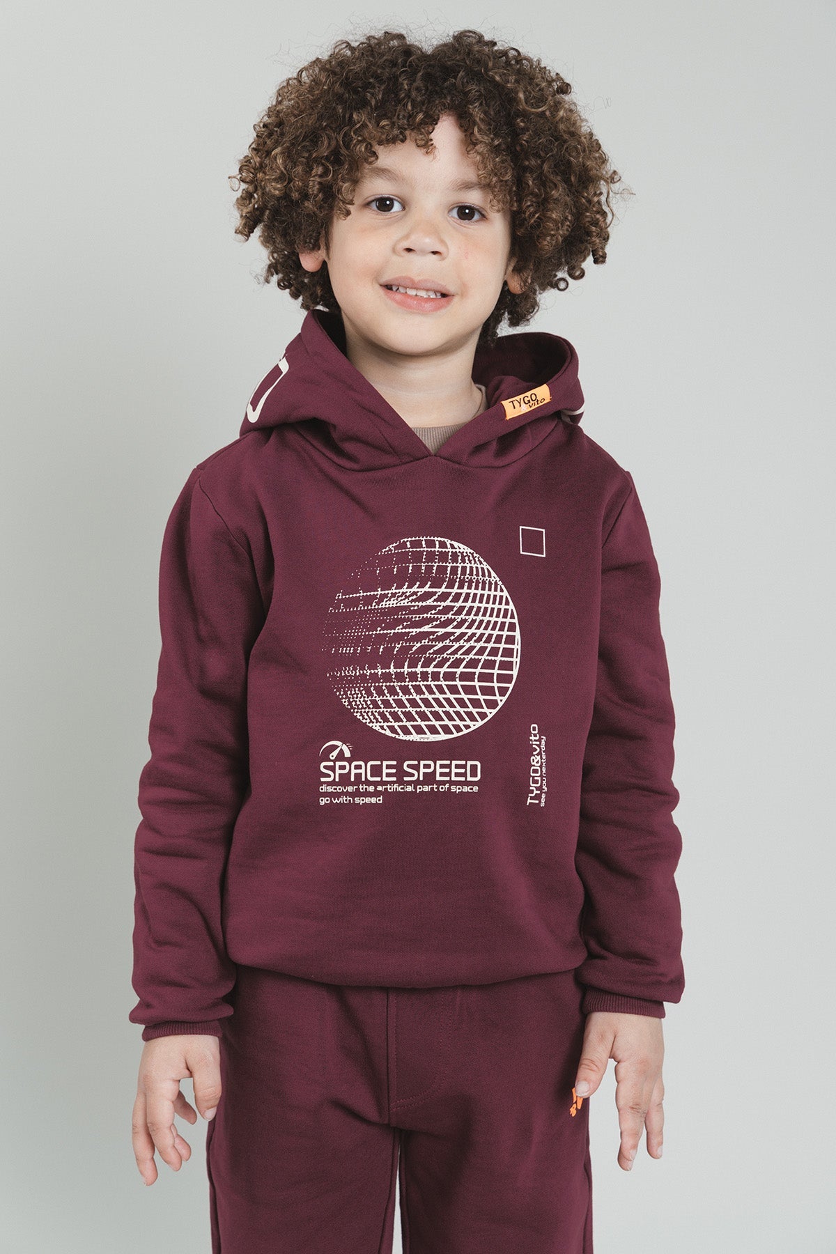 TYGO&vito Hoodie Hobie Wijnrood