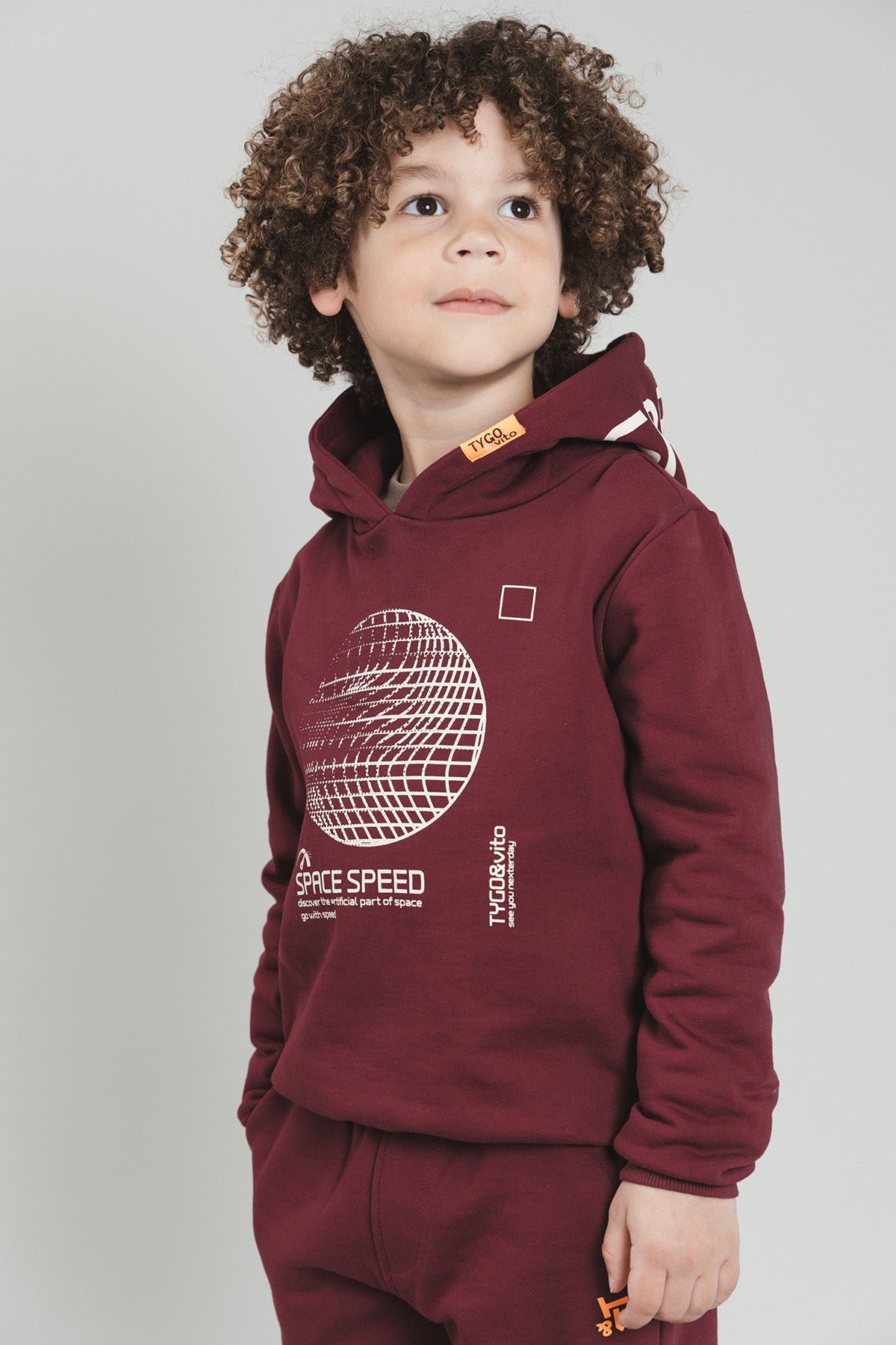 TYGO&vito Hoodie Hobie Wijnrood