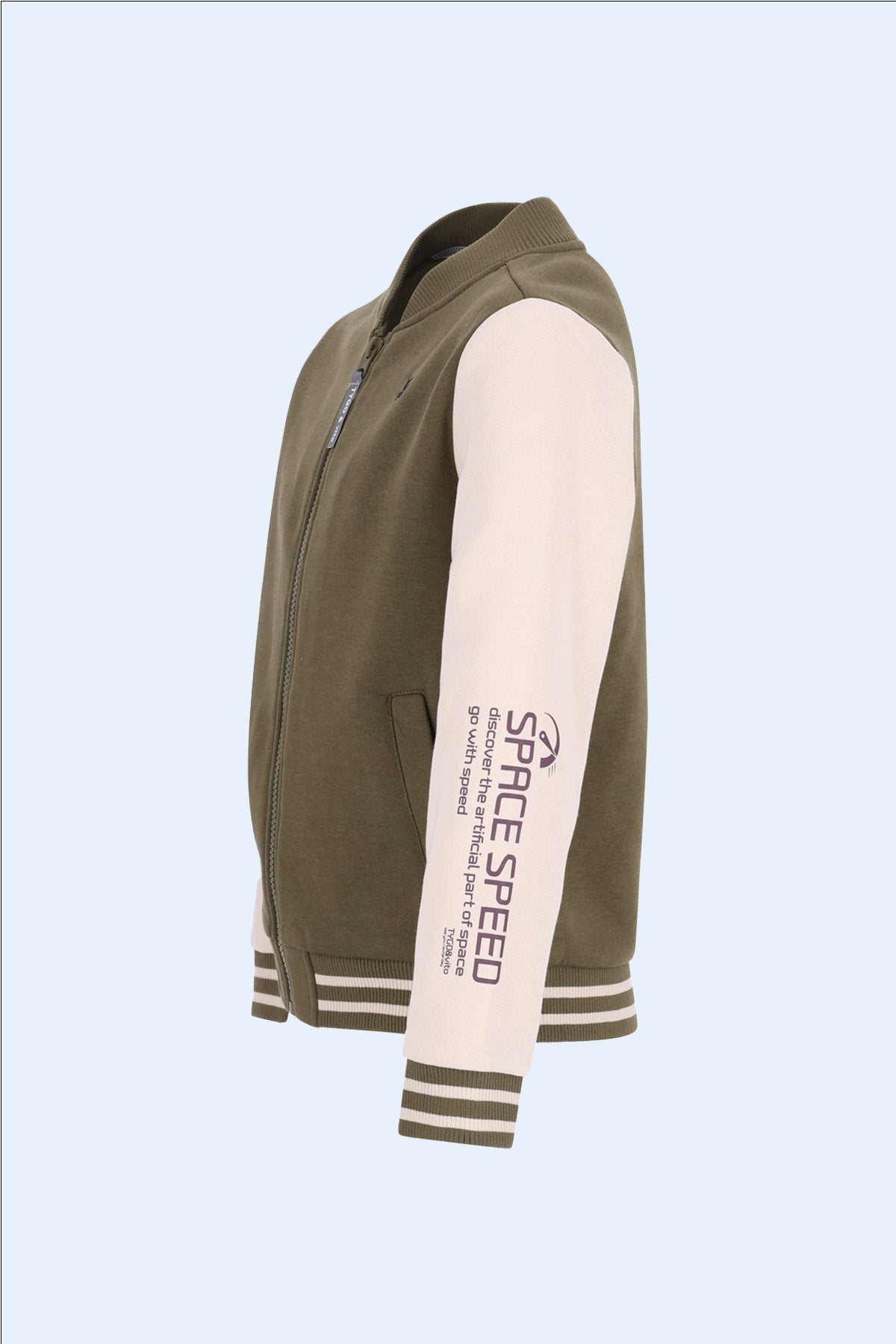 TYGO&vito Baseball vest Vico Olijfgroen