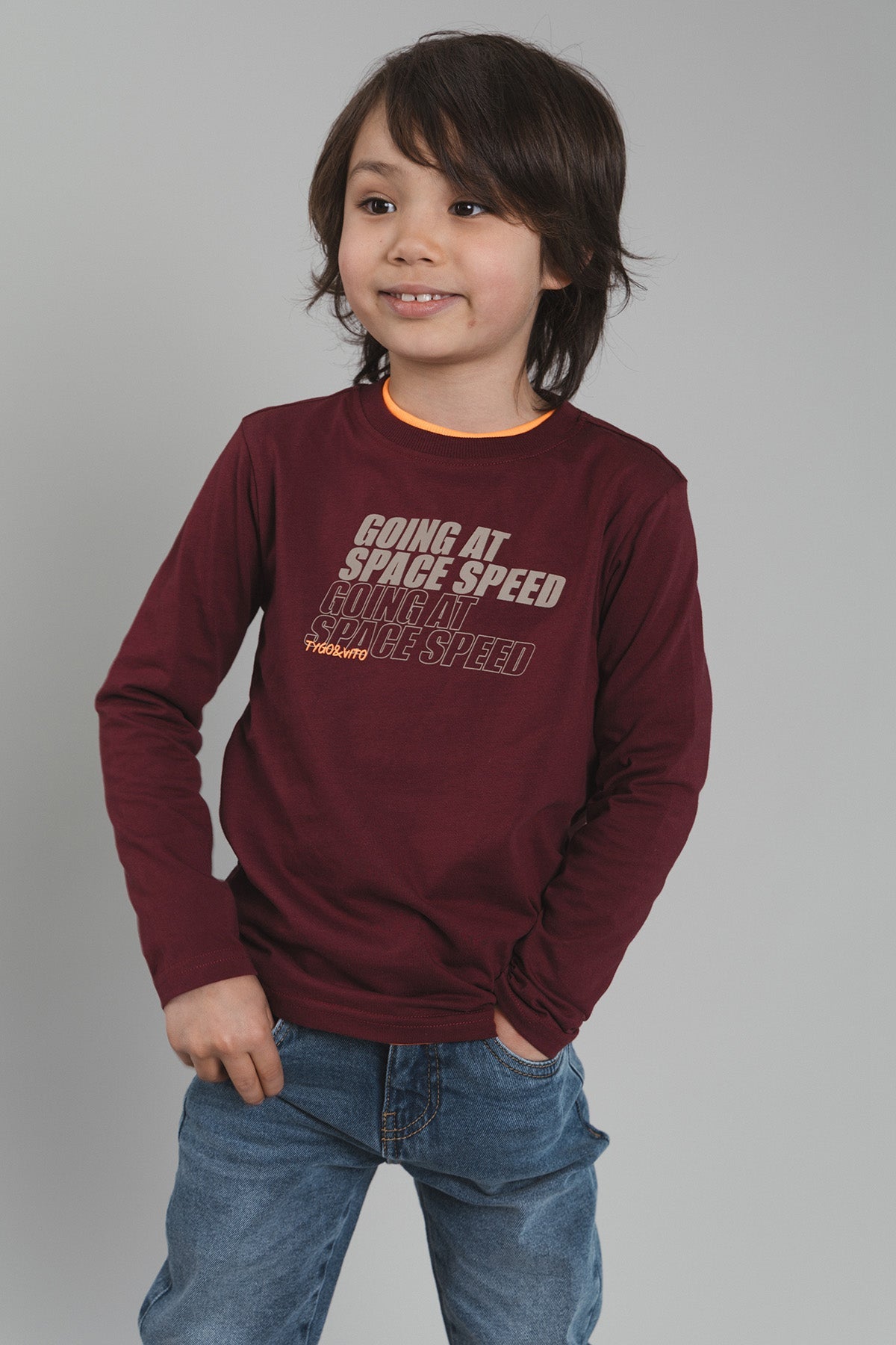 TYGO&vito Longsleeve Max Wijnrood