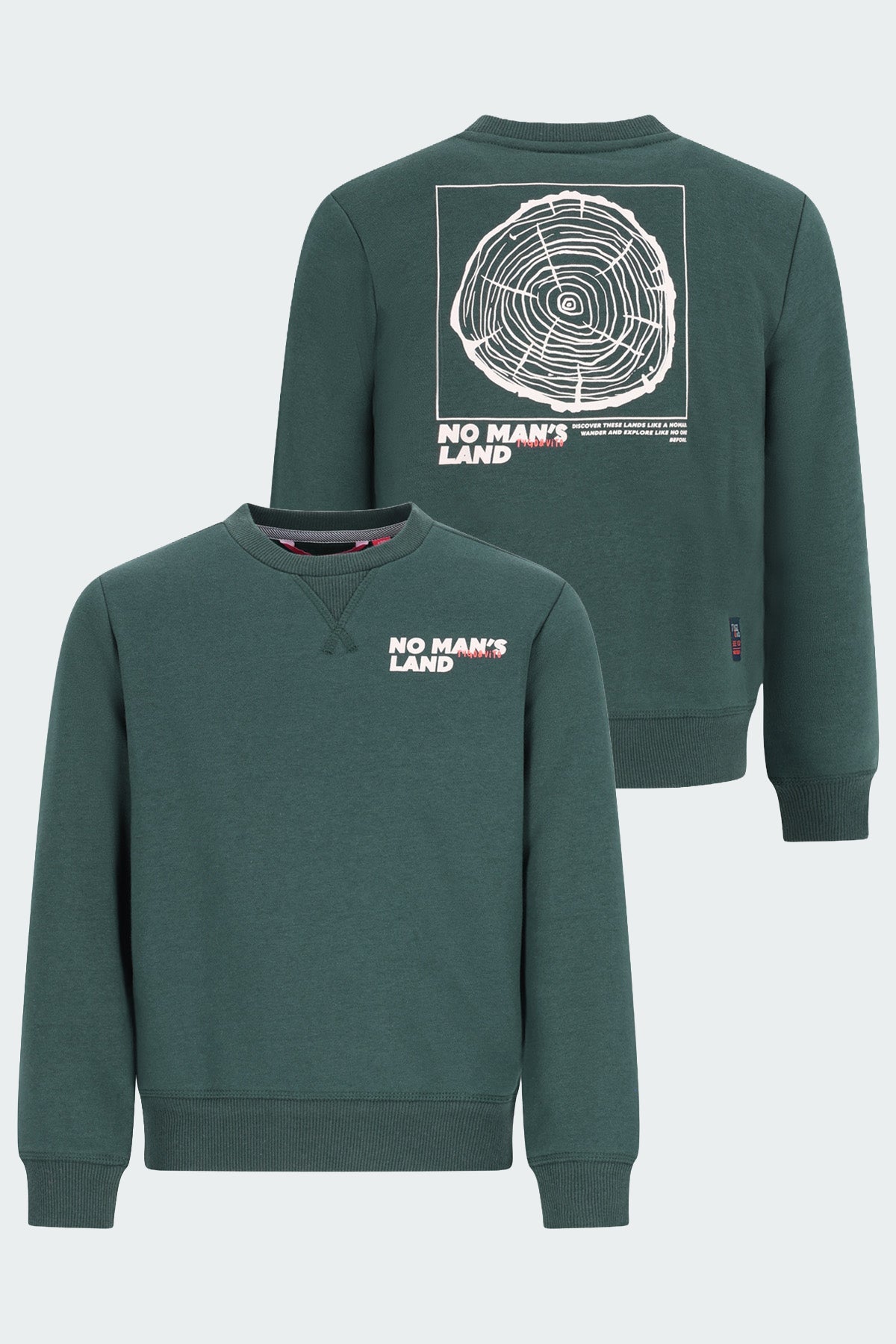 Sweater Silver Donkergroen