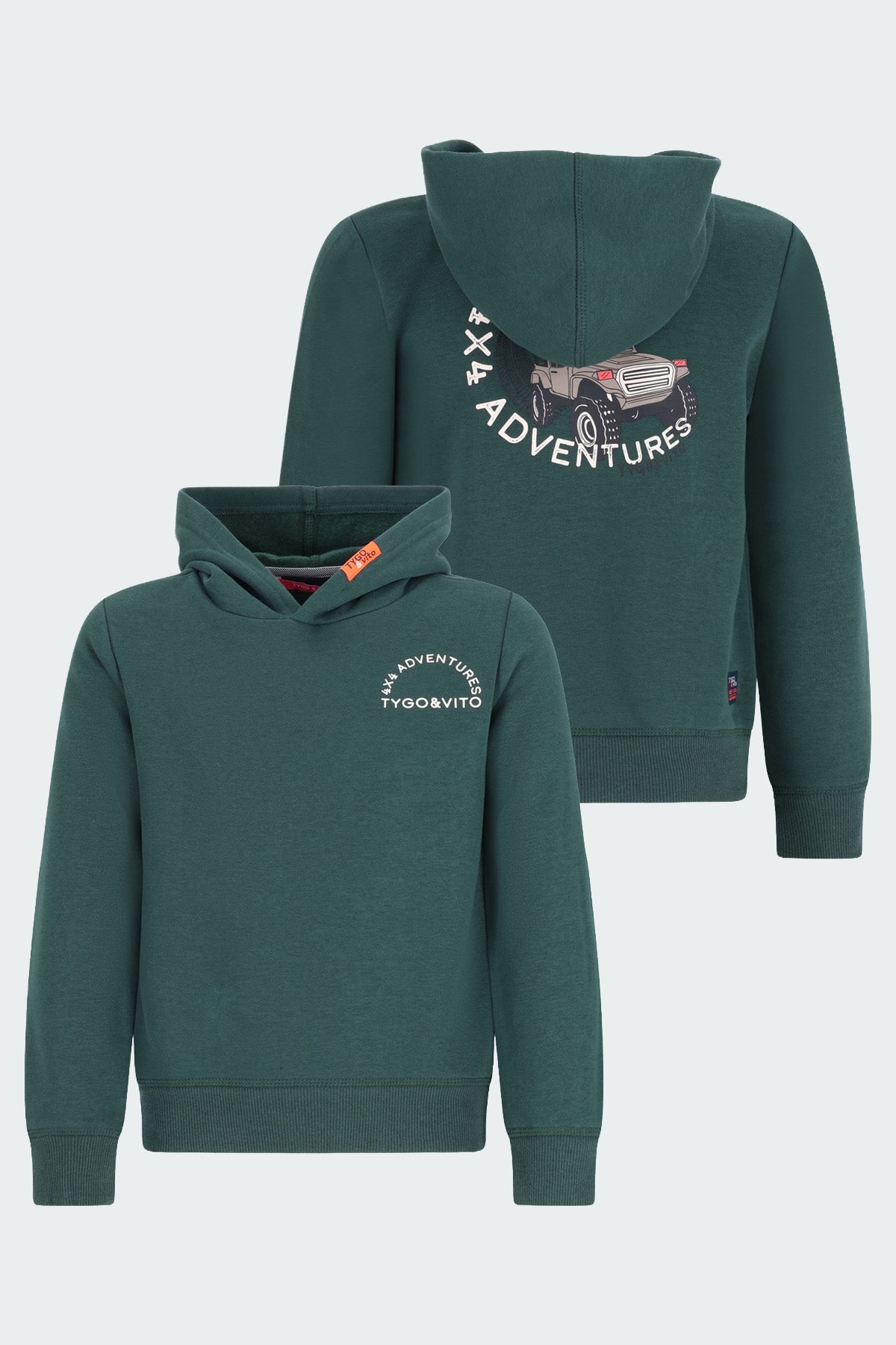 Hoodie Hank Donkergroen