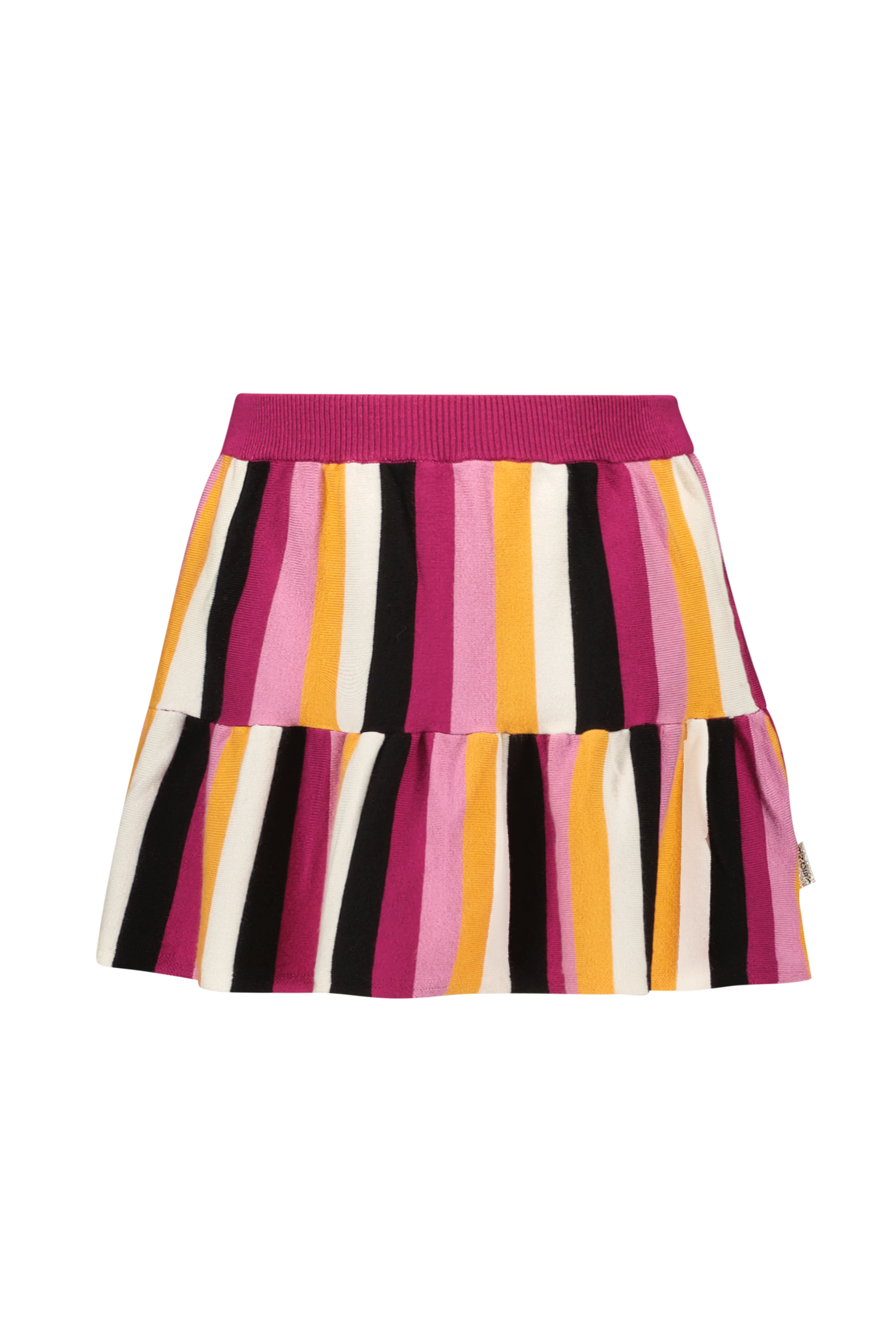 B.Nosy Girls Knitted Striper Skirt W/ C&S