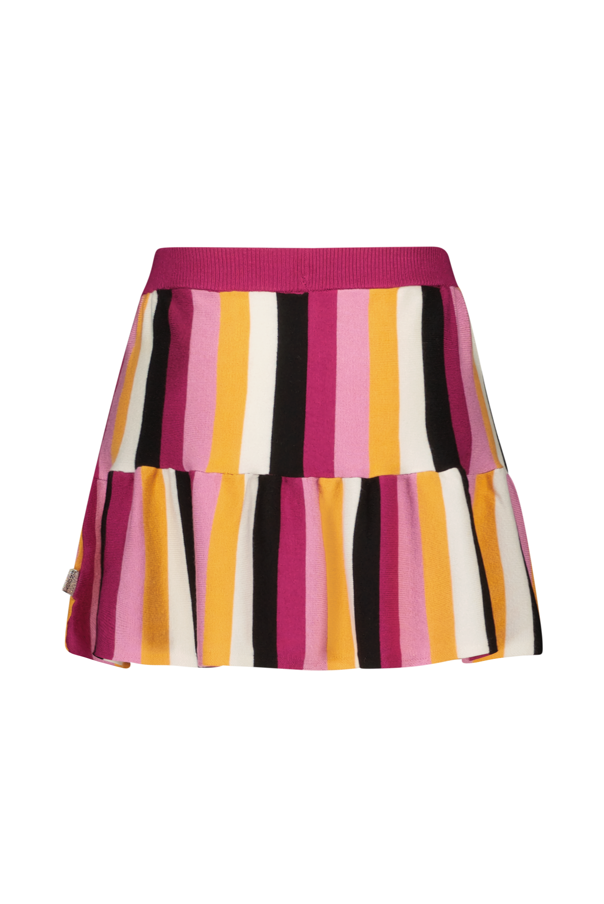 B.Nosy Girls Knitted Striper Skirt W/ C&S