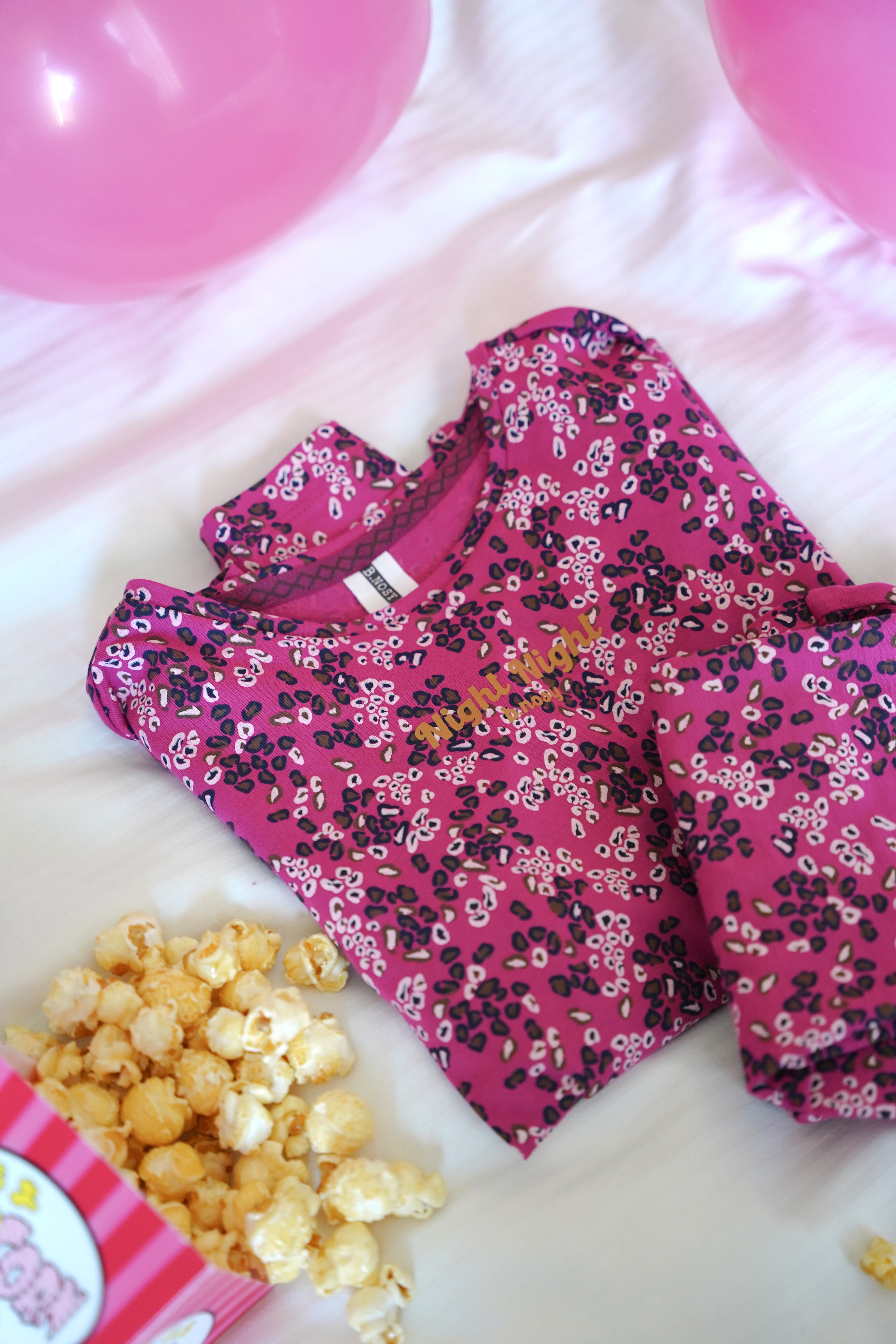 B.Nosy Sabine Pyjama Set White  Stripes